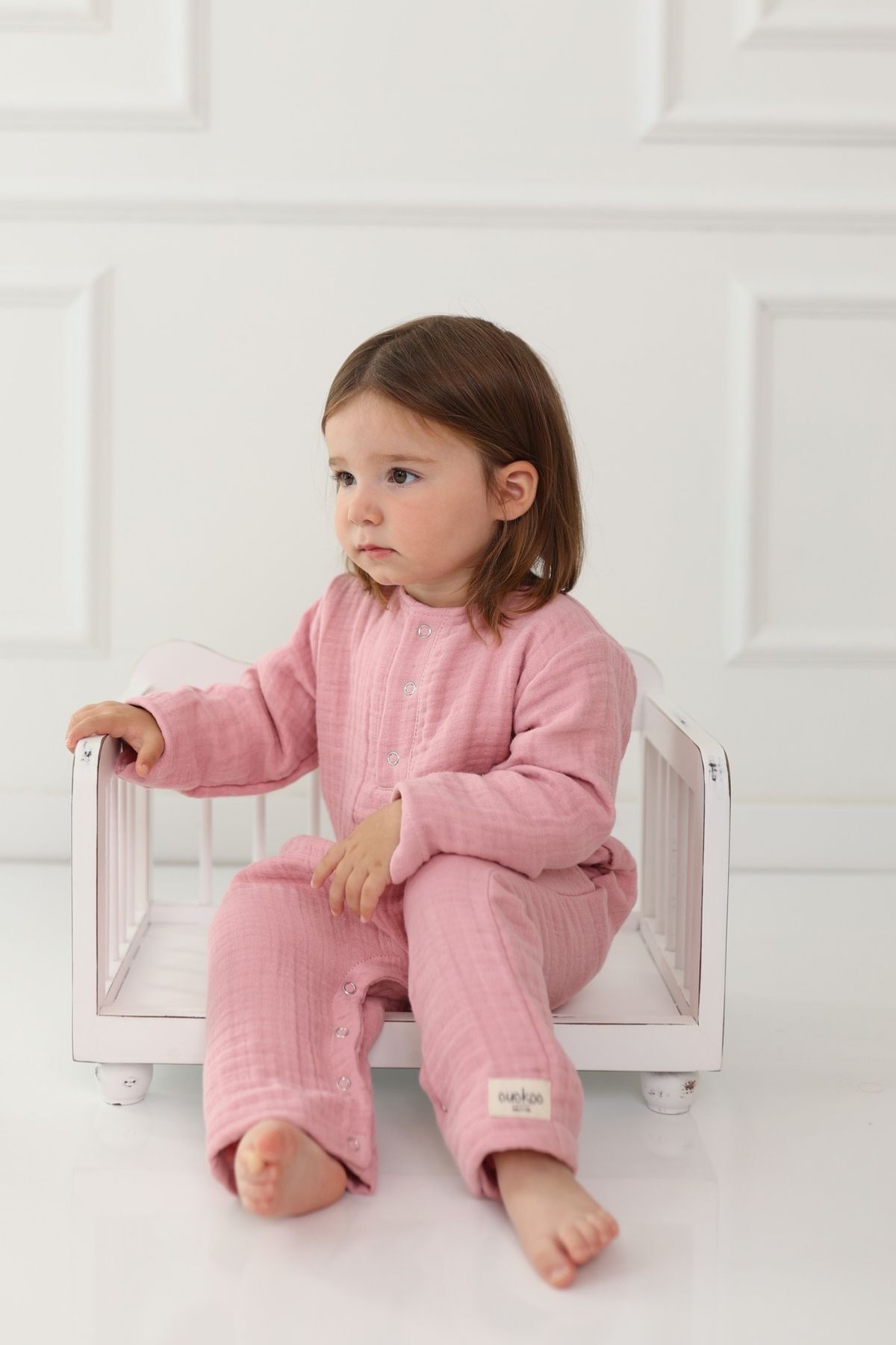 Cuckoo Cotton Bebek Kışlık Tulum 4k Müslin Kumaş - Hassas Cilt Dostu - Nefes Alabilir Konfor fotoğrafı 2 (önizleme)