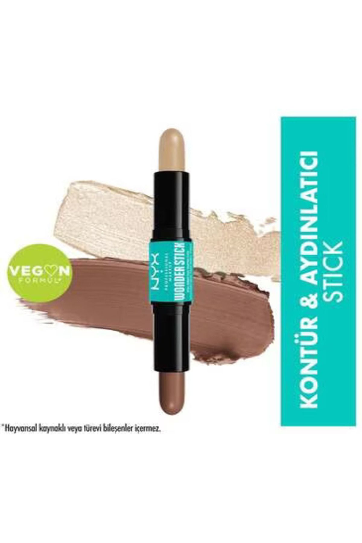 NYX-Professional Makeup Wonder Stick Double Sided Cream Contour & Illuminating Stick Universal Light 1