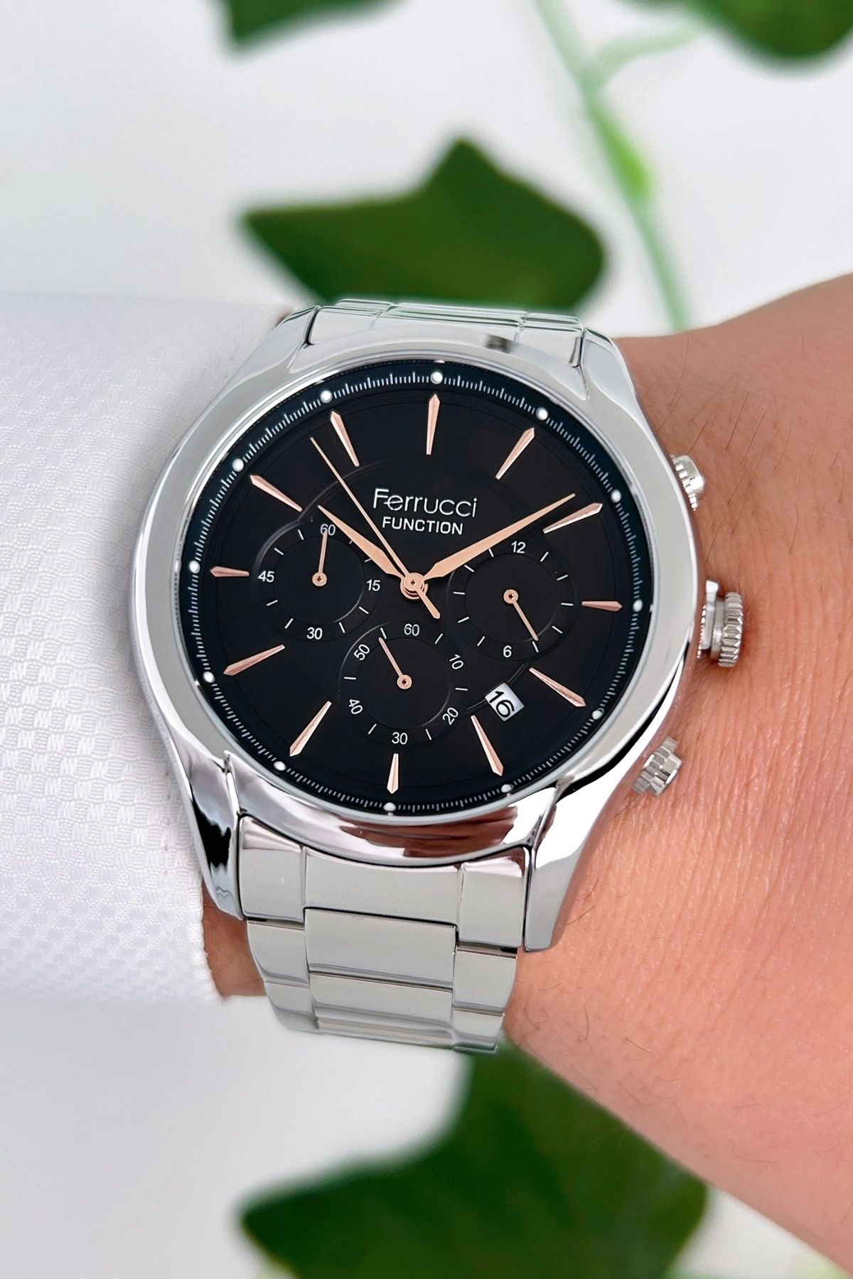 Ferrucci water resistant stainless steel case back on sale