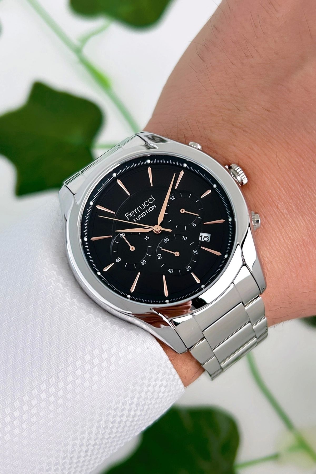 Ferrucci water resistant stainless steel case back deals