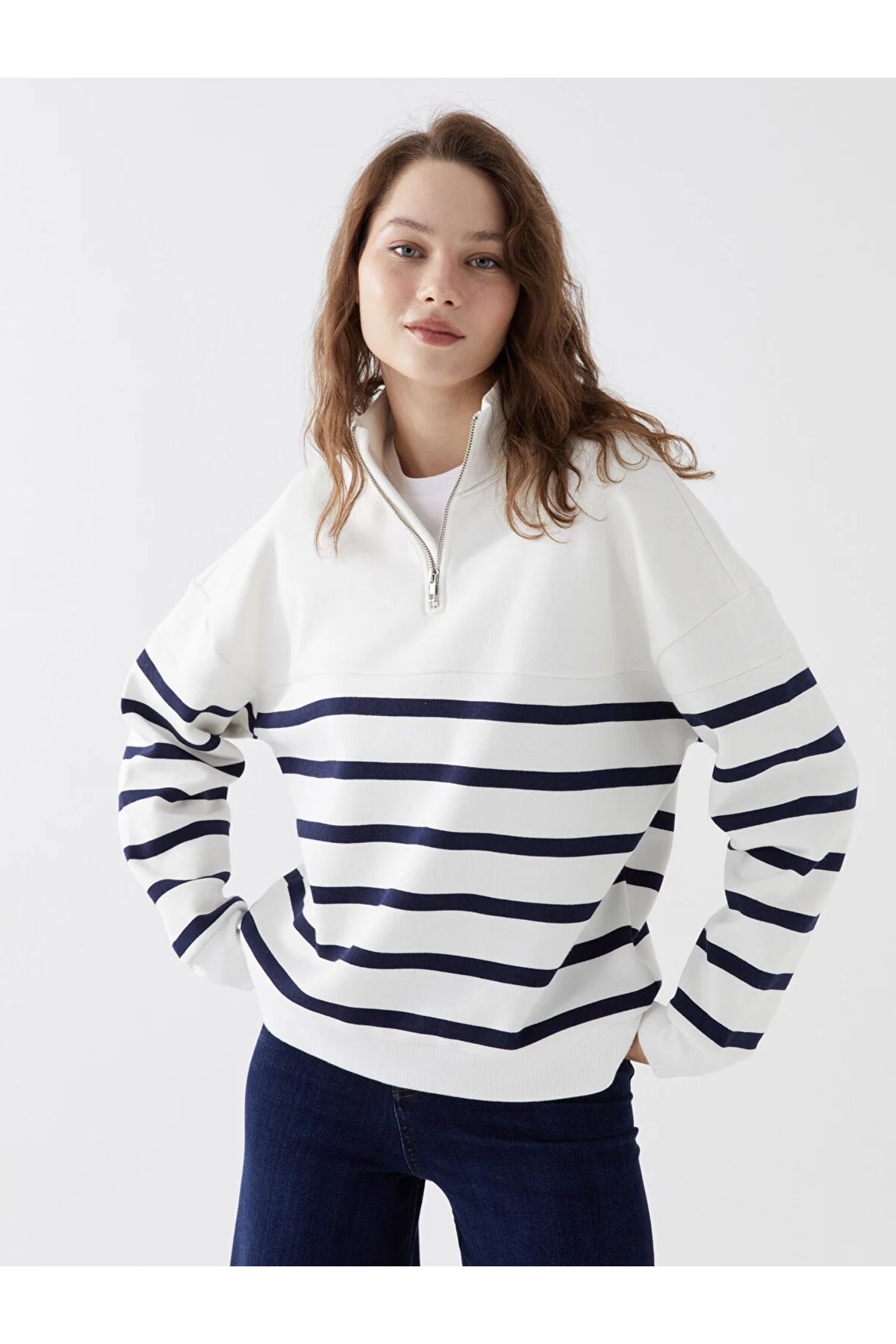 Lc waikiki deals oversize sweatshirt