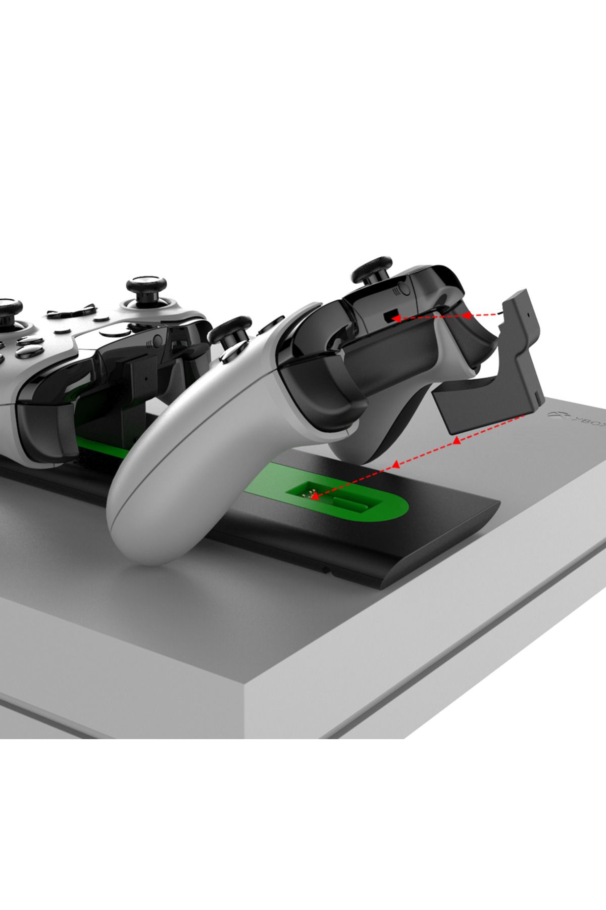 ipega-İPEGA XBOX One X/S Game Handle Joystick Battery Charging Station 3
