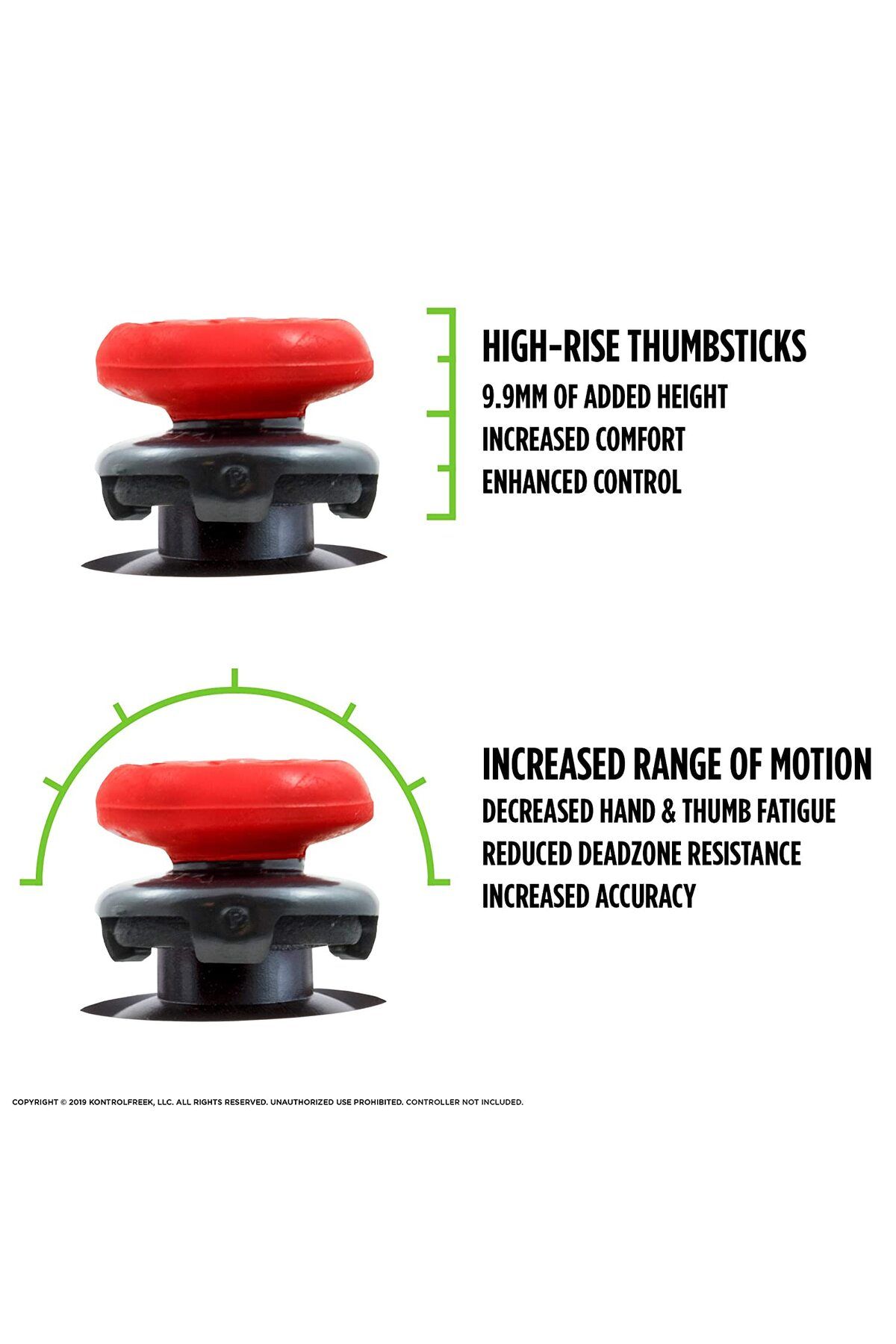 kontrolfreek-Inferno Ps4/ps5 Fpsfreek Performance Analog Protector and Booster 3