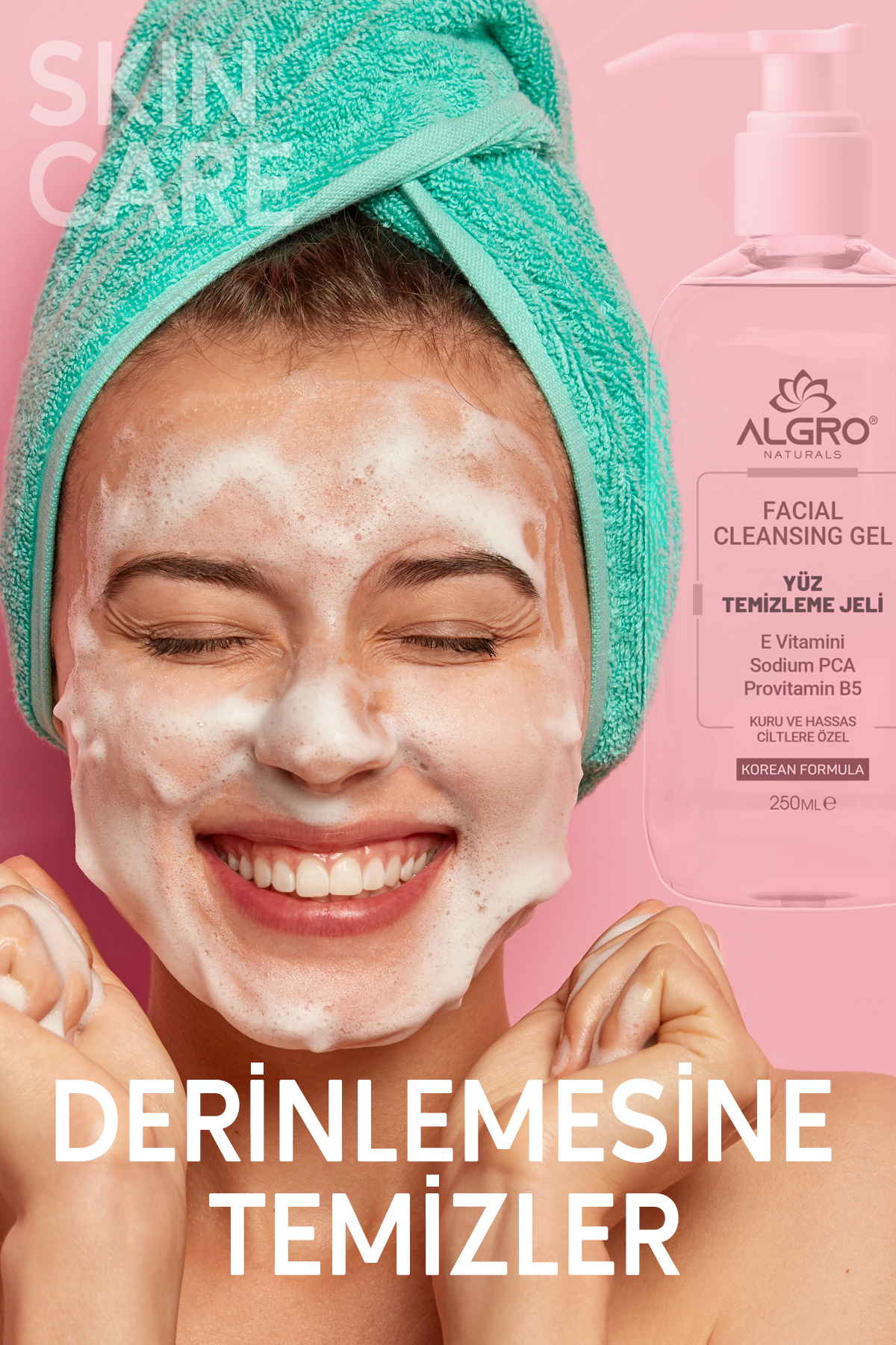 پاک کننده صورت   Algro | ALGYTJKURUHASSAS اورجینال - تصویر 4