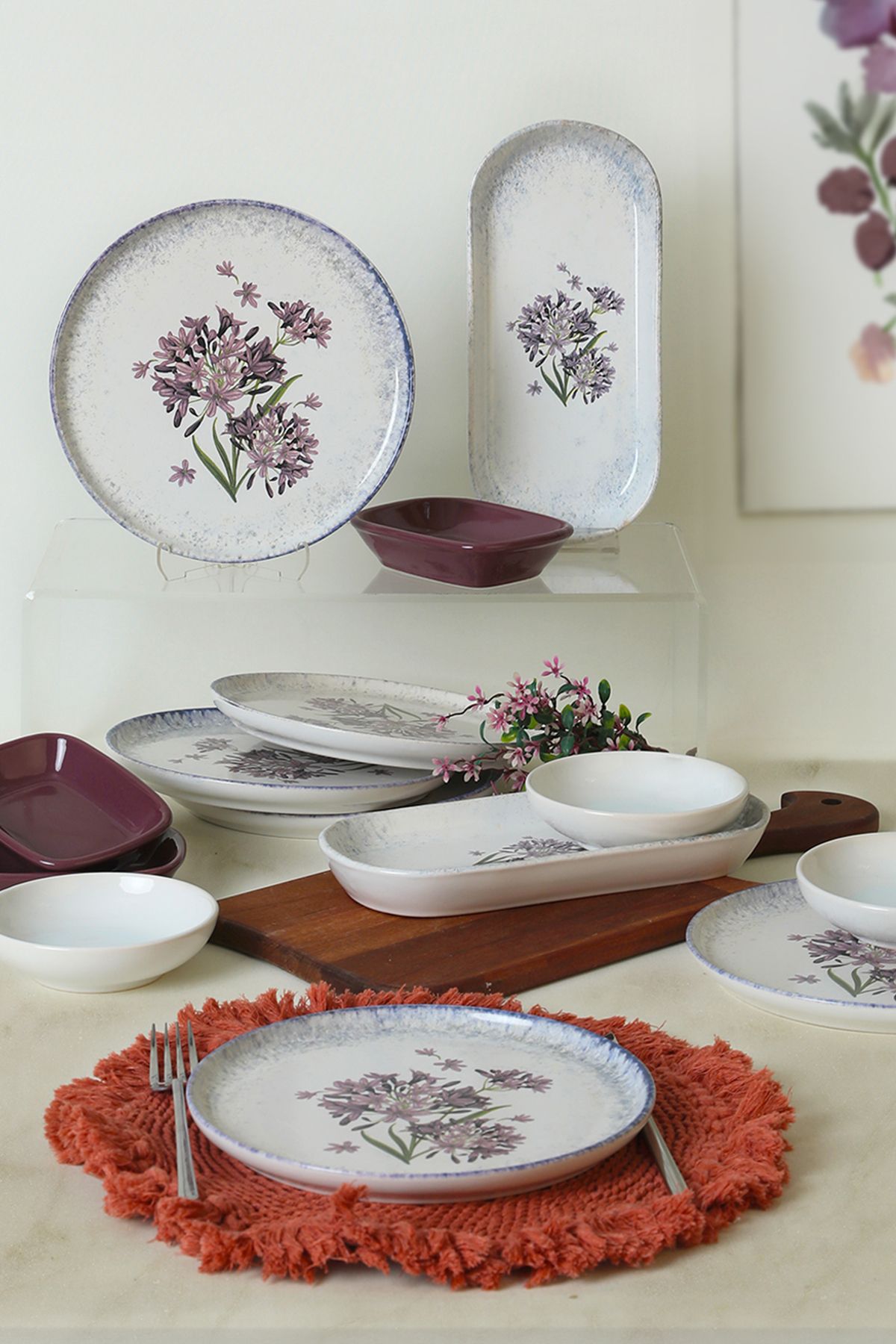 Breakfast sales set dishes