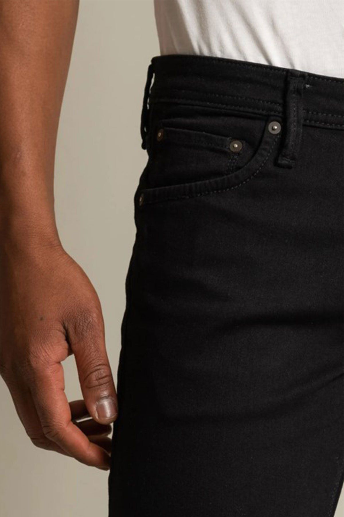 شلوار جین مشکی مردانه کلارک اورجینال Jack & Jones Jack & Jones