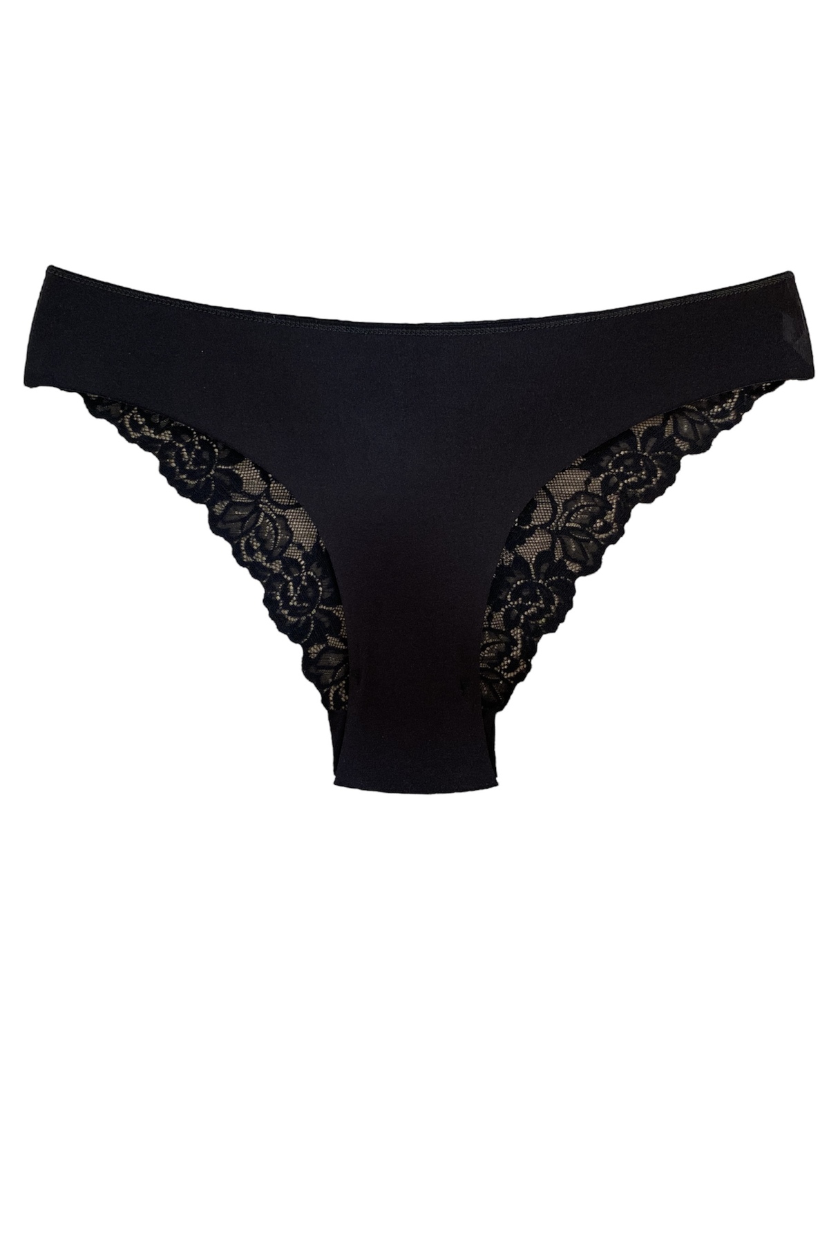 Miss Blue Moon Özel Iz Yapmaz Doku Lazer Kesim Dantelli 5'li Külot 3160