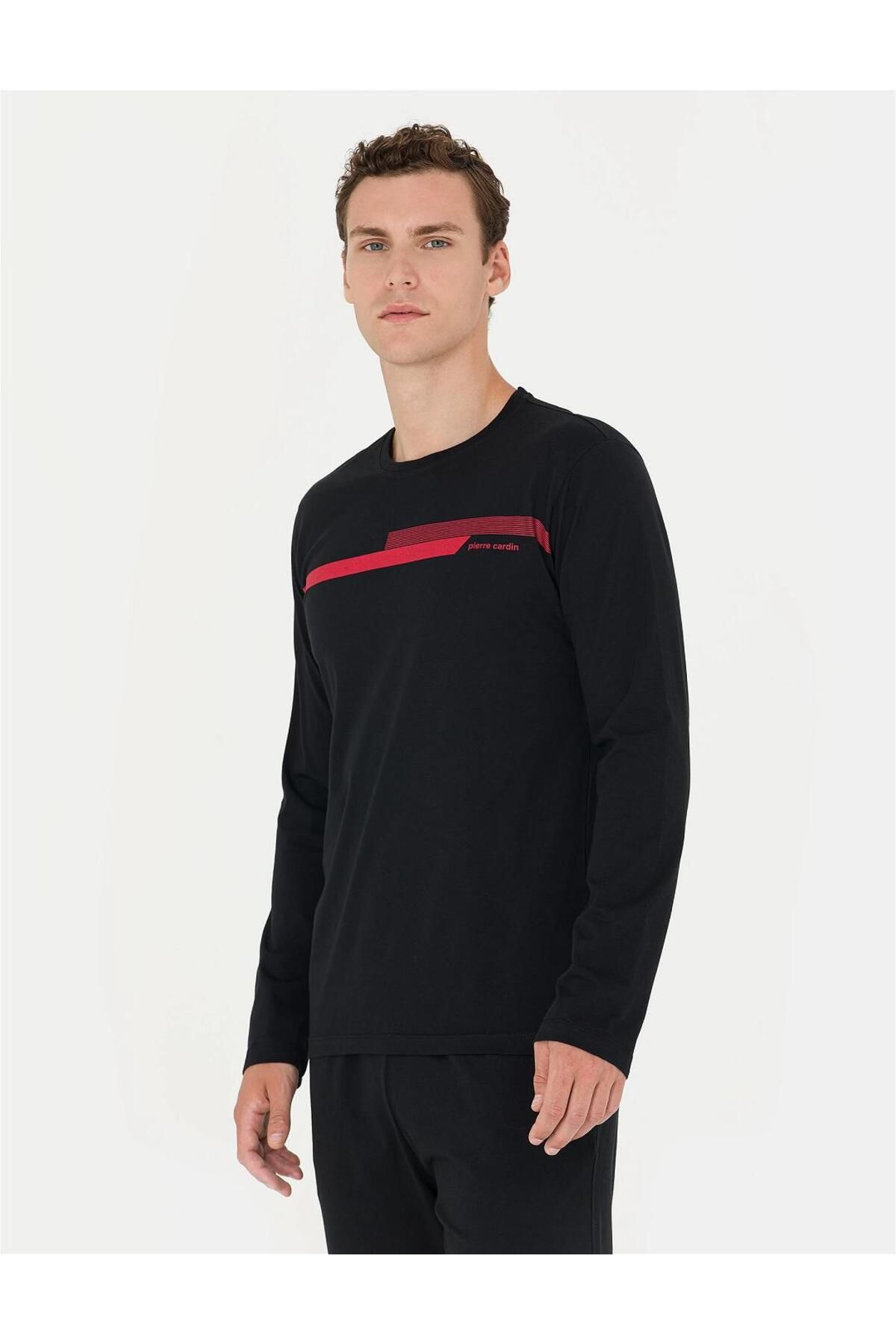 ست پیژامه چند رنگ مردانه لباس خواب CARDIN 6036 Pierre Cardin