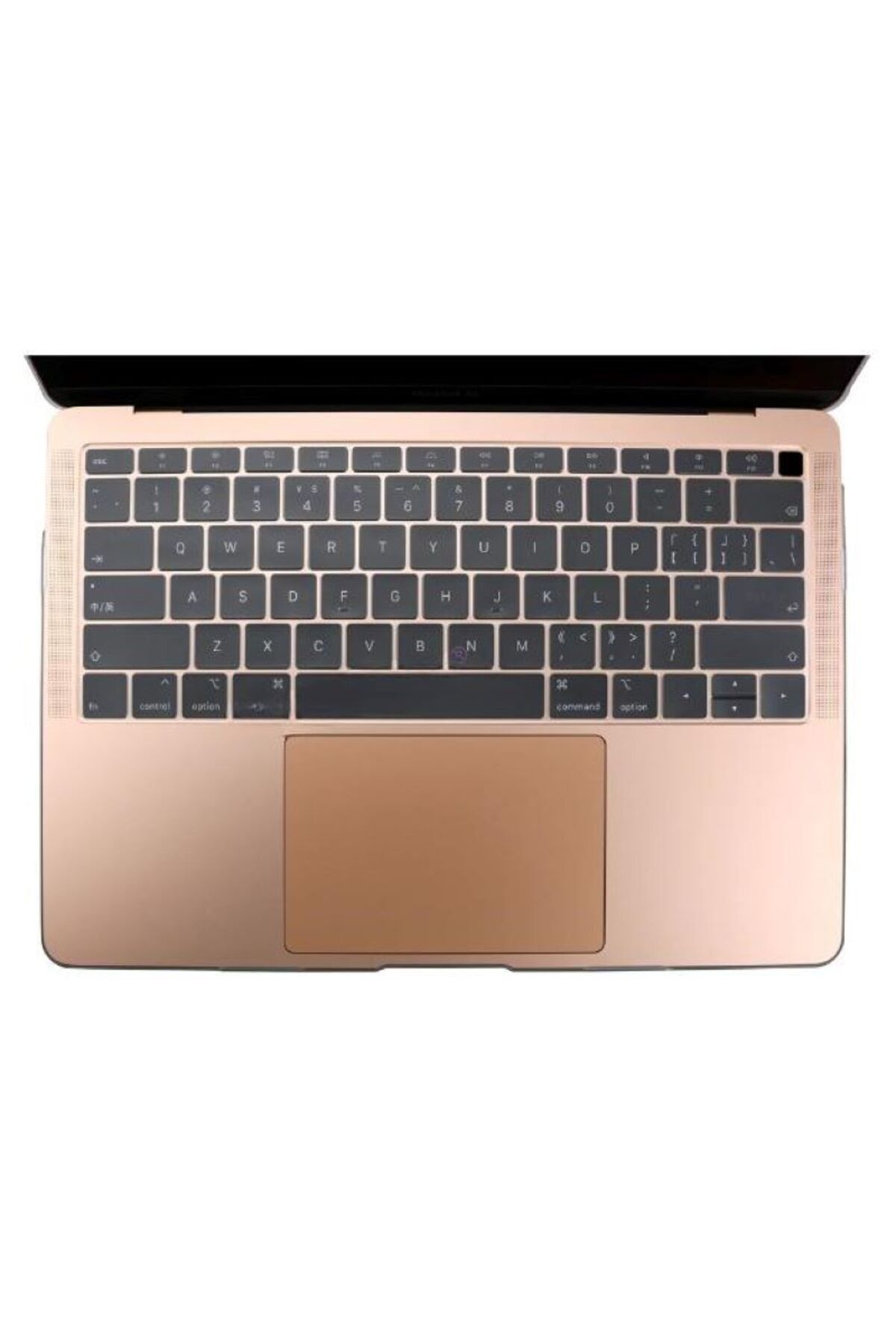 Apple Macbook 13.3 Pro M1 M2 2020 2021 2022 A2338 A2686 Türkçe Q Klavye Slim Şeffaf Klavye Koruyucu 4