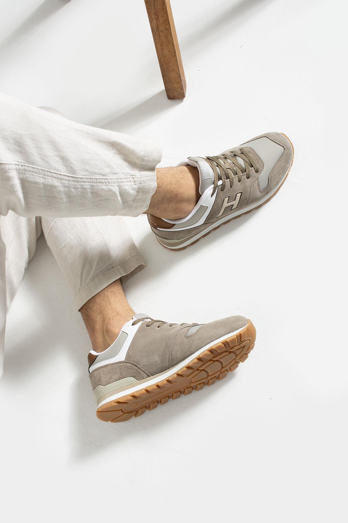 23538-M HAMMER JACK COLOMBIA TaupE-BeJ-Taba Casual Shoes — قهوه‌ای — تصویر 2 از 4