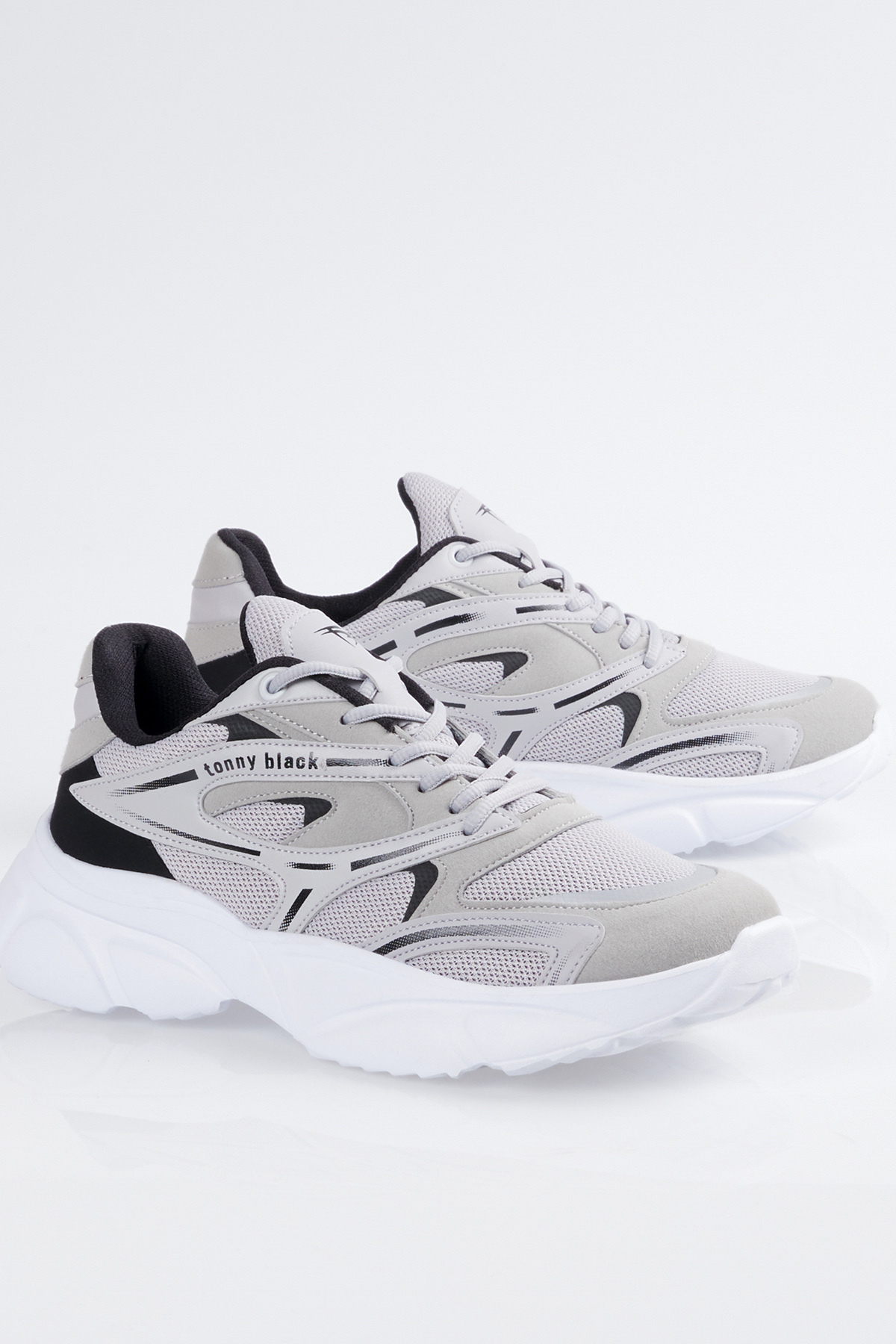 Tonny Black Unisex šedá sportovní obuv Faylon podešev Tbb013