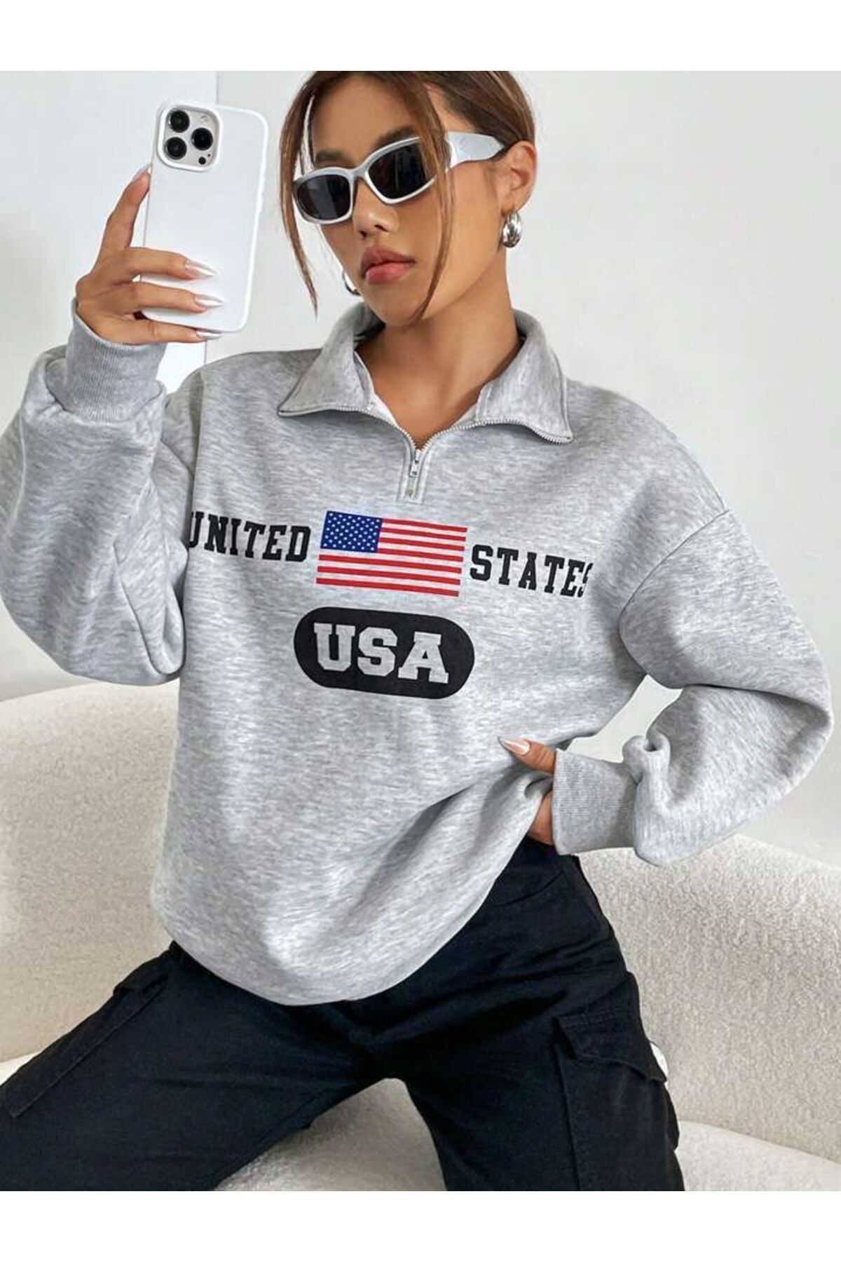 Sweat usa femme 2025