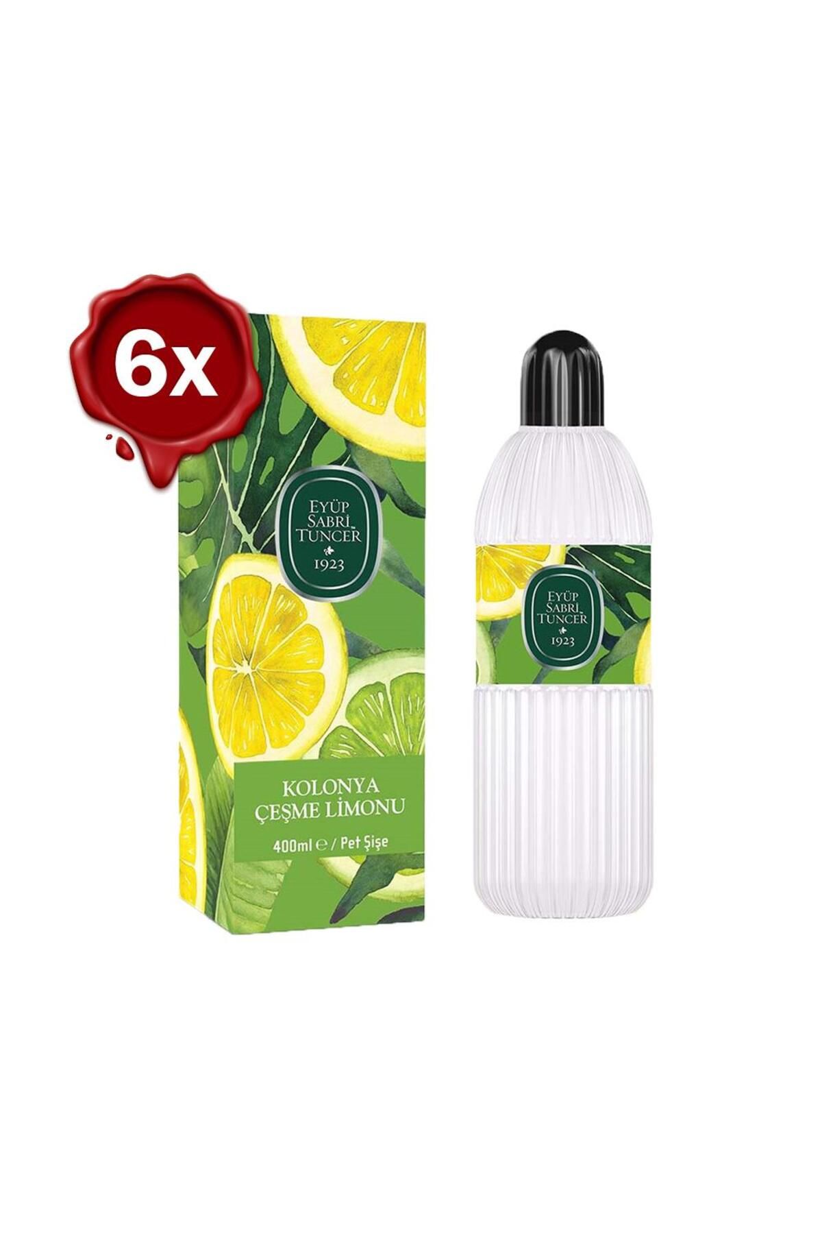 بطری پت ادکلن Çeşme Lemon 400 میلی لیتر Eyüp Sabri Tuncer