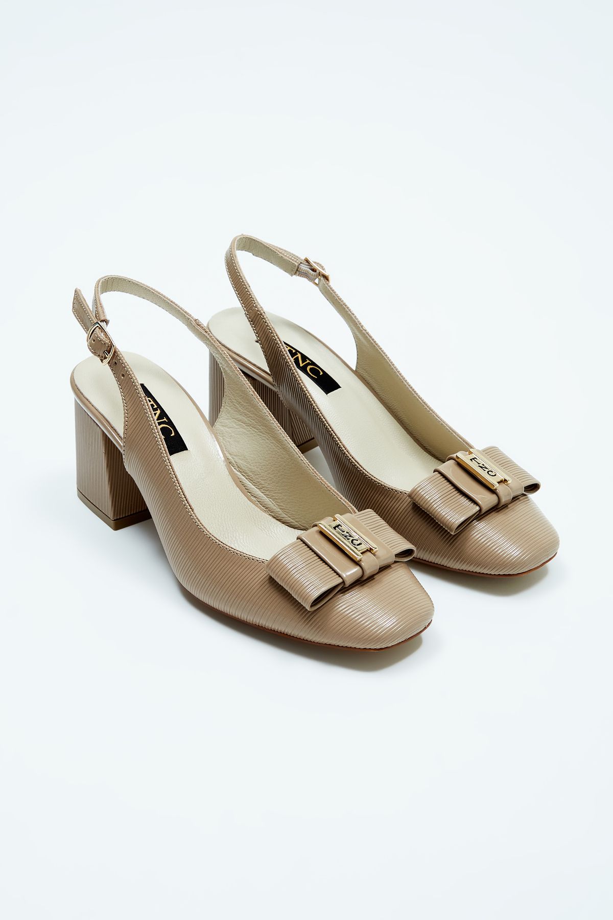 Tamer Tanca-Vegane Damenschuhe mit Absatz 886 619-1 Bn Ayk Y23 6