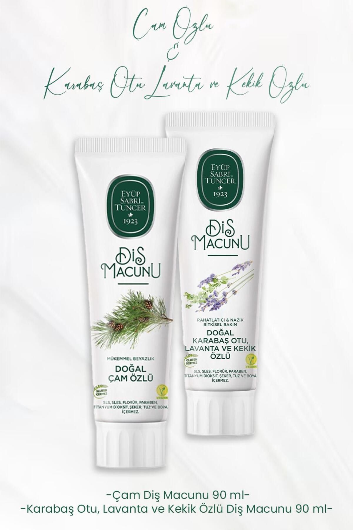 Eyüp Sabri Tuncer-Toothpaste Pine Extract 90 ml and Black Bass, Lavender and Thyme Extract 90 ml 1