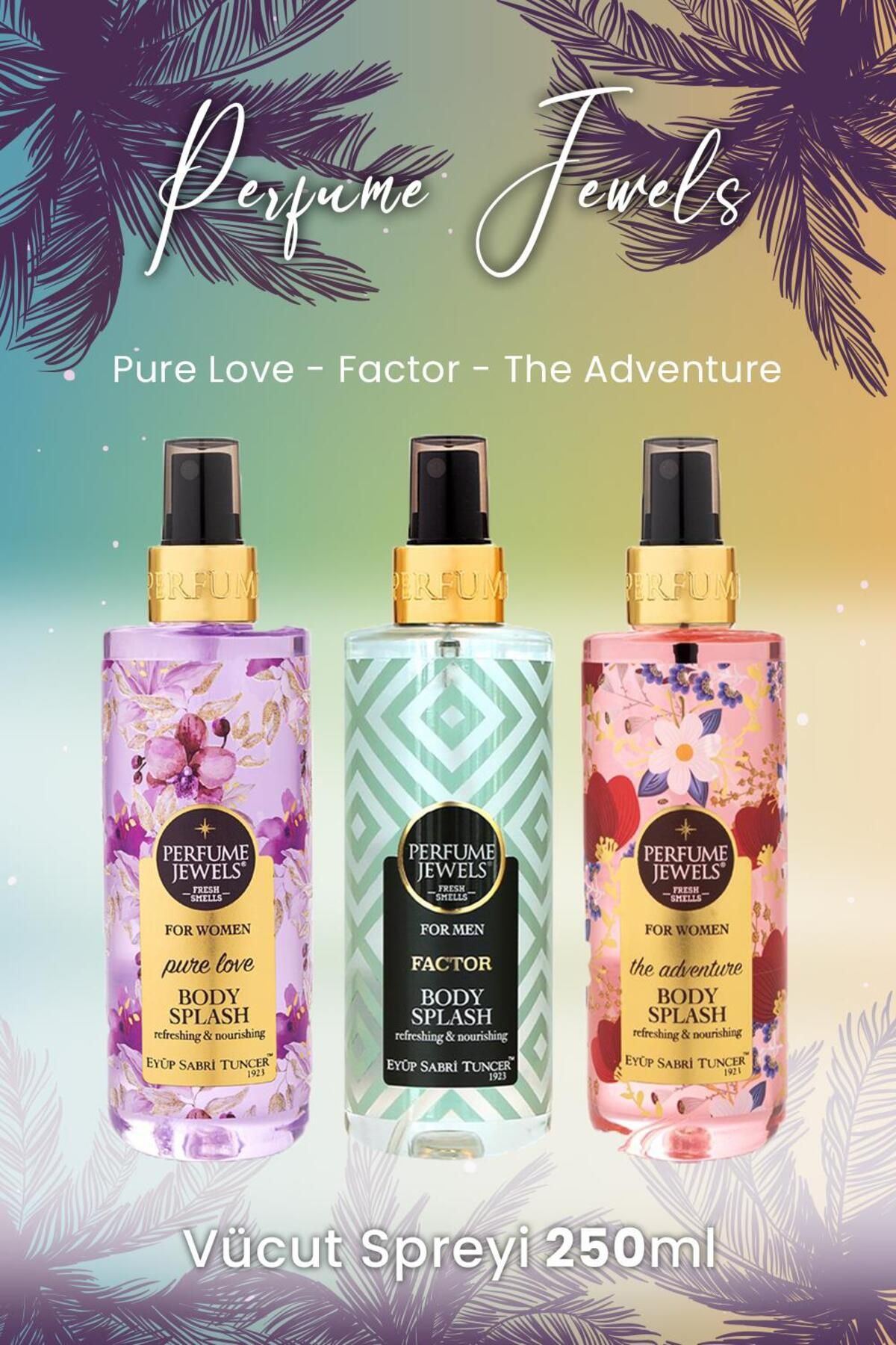 اسپری بدن Pure Love, Factor And The Adventure Eyüp Sabri Tuncer