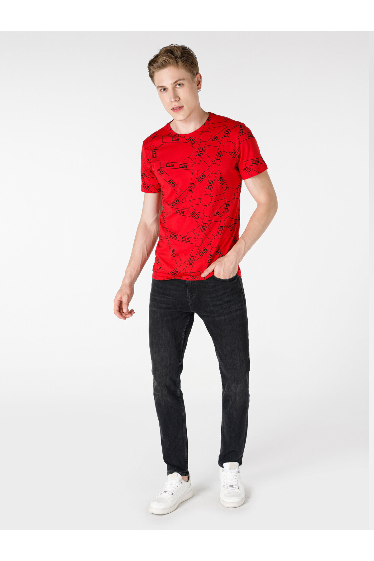 تی شرت مردانه کولینز | .CL1064595_Q1.V2_RED Colin’s - Image 3