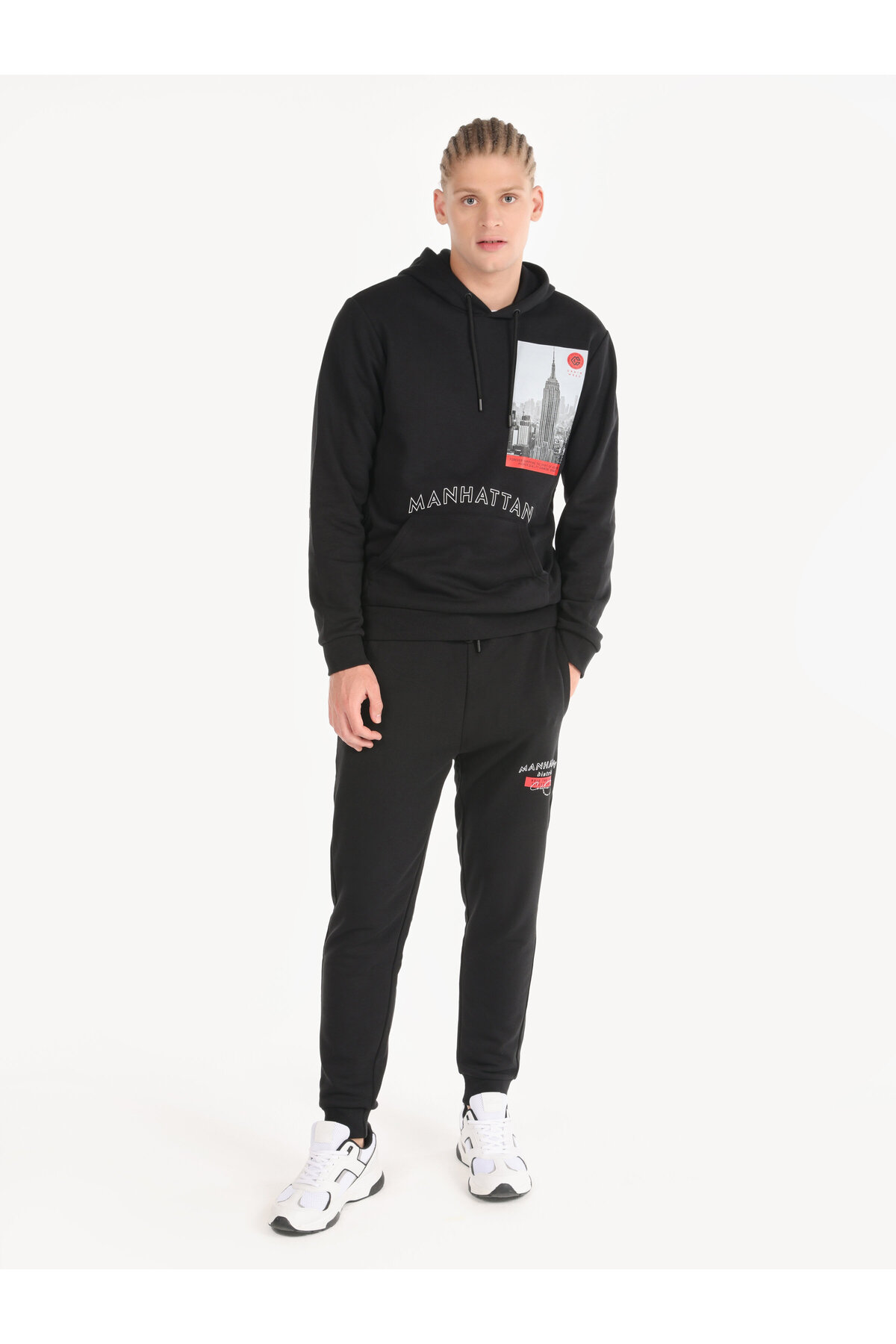 سویشرت مردانه کولینز | .CL1064781_Q1.V2_BLK Colin’s - Image 3