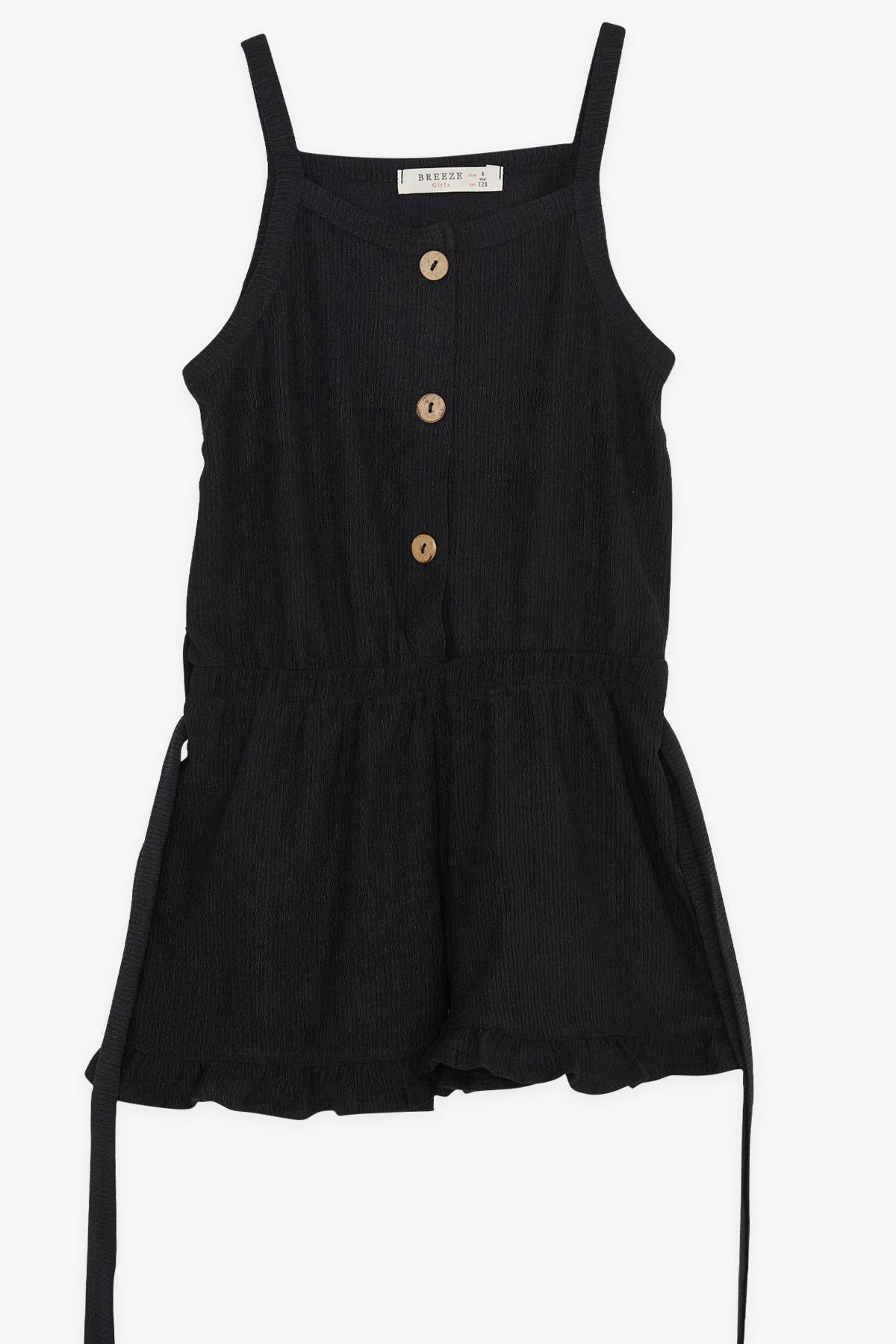 Girls black and on sale white jumpsuit