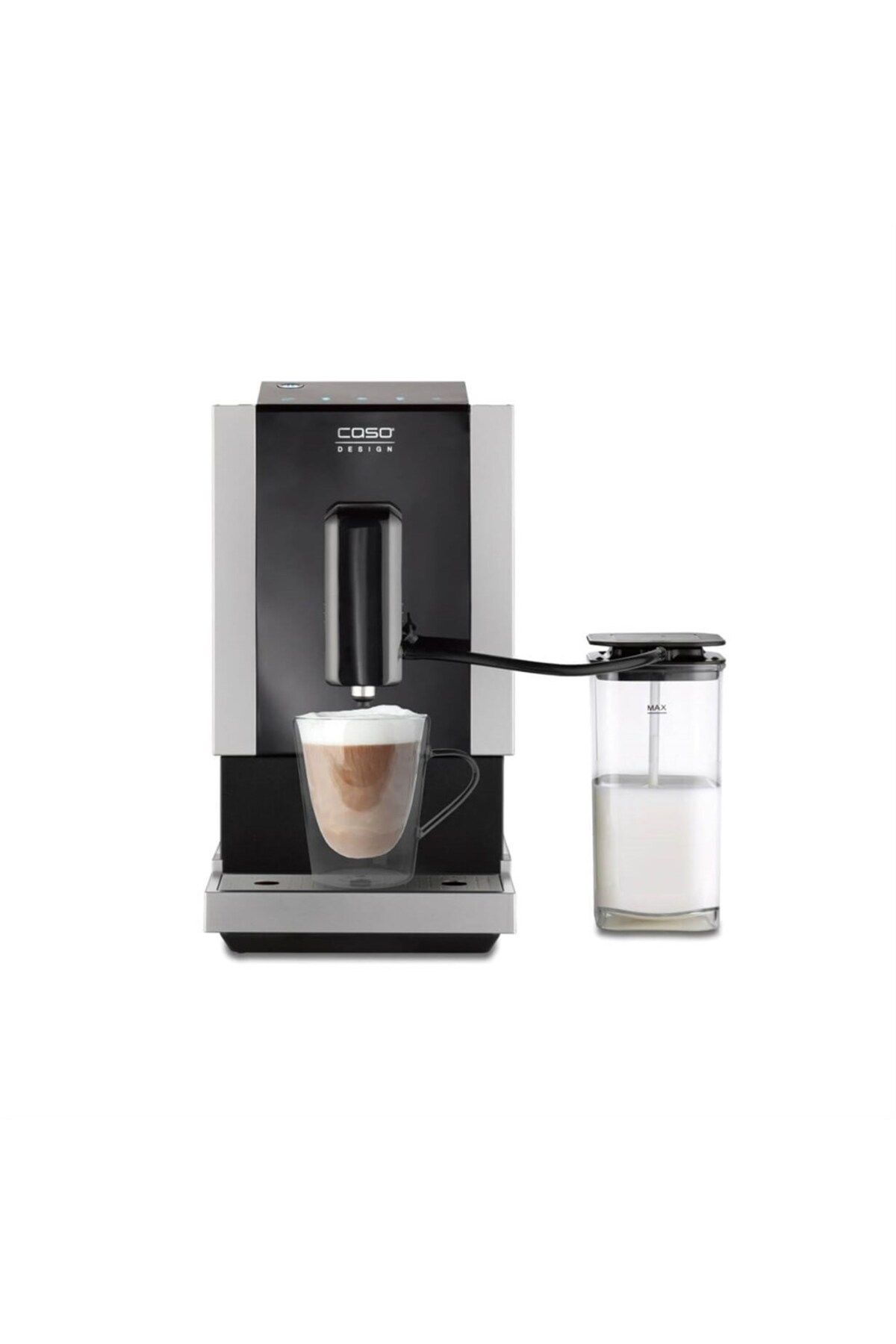 Cafe crema coffee top machine