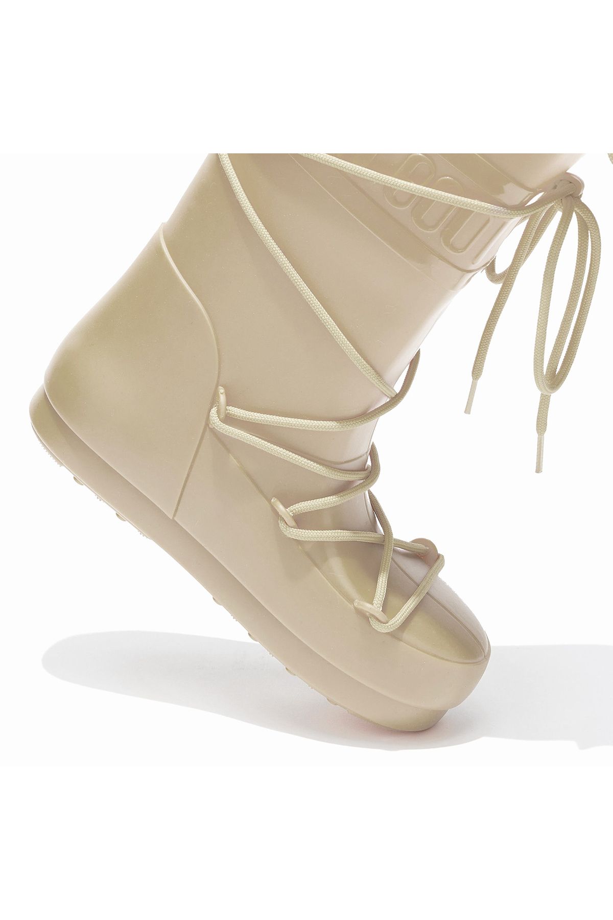 MOON BOOT-24600100 -003 Kalosze Wysokie Kremowe 37/38 - Wygodne i Stylowe 3