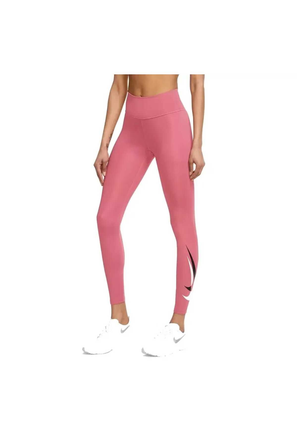 Nike Running Swoosh 7/8 leggings in pink
