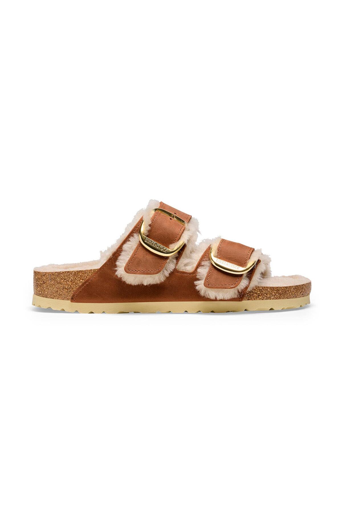 دمپایی بیرکن استاک زنانه اوا نارنجی  راسته      لباس خانگی | Birkenstock 1025441 DE - تصویر 5
