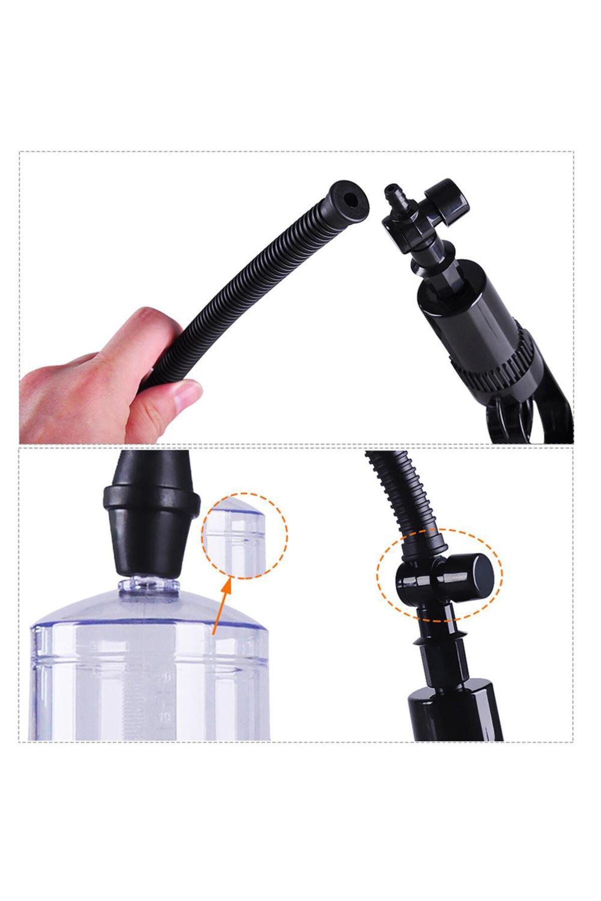 Silikon Başlıklı Penis Pompası Vakum 5