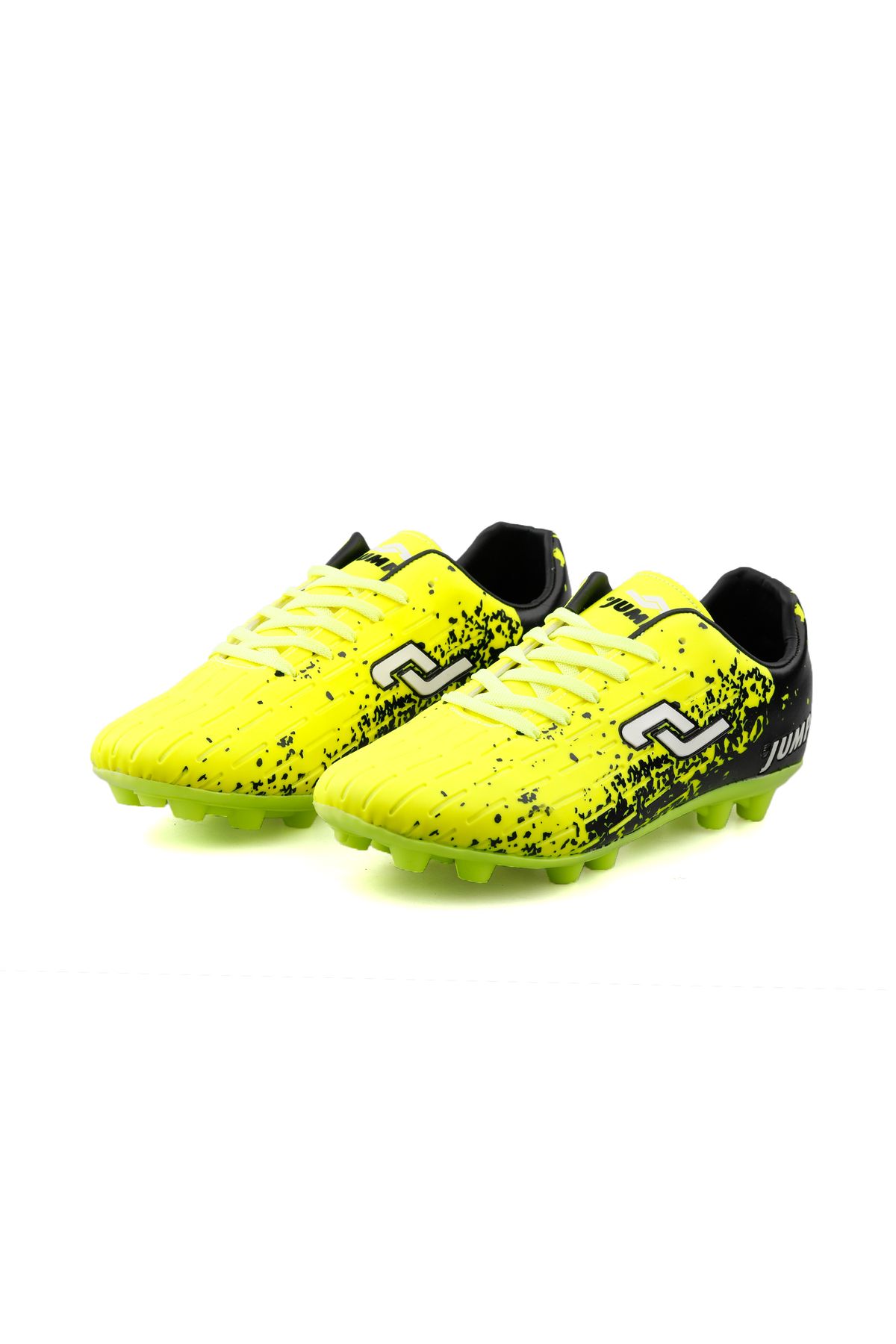 Jump 28373 D Neon Yellow Men s Turf Football Shoes 28373 D NEON