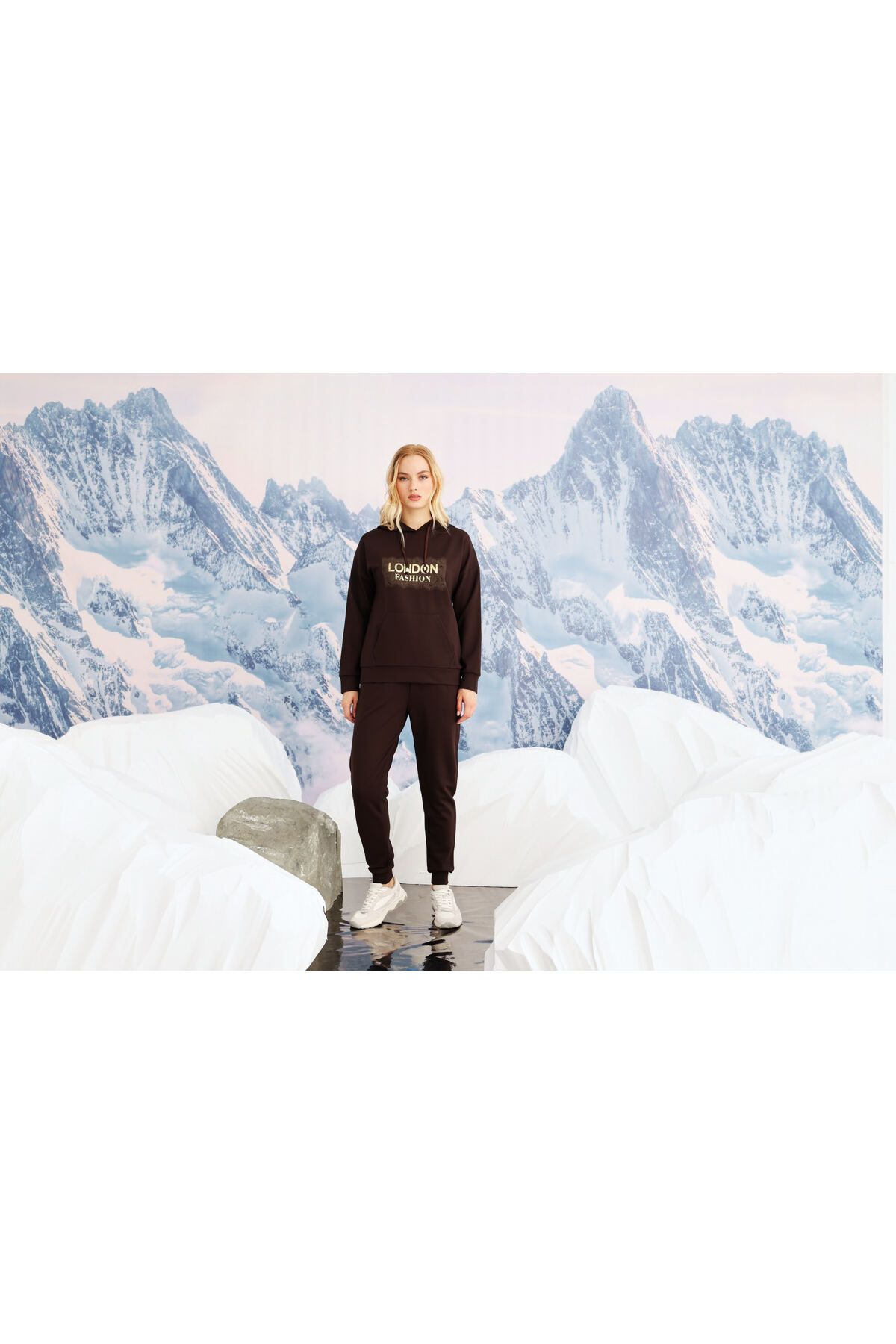 GİZZEY-21024 PRINTED PANT SET 2