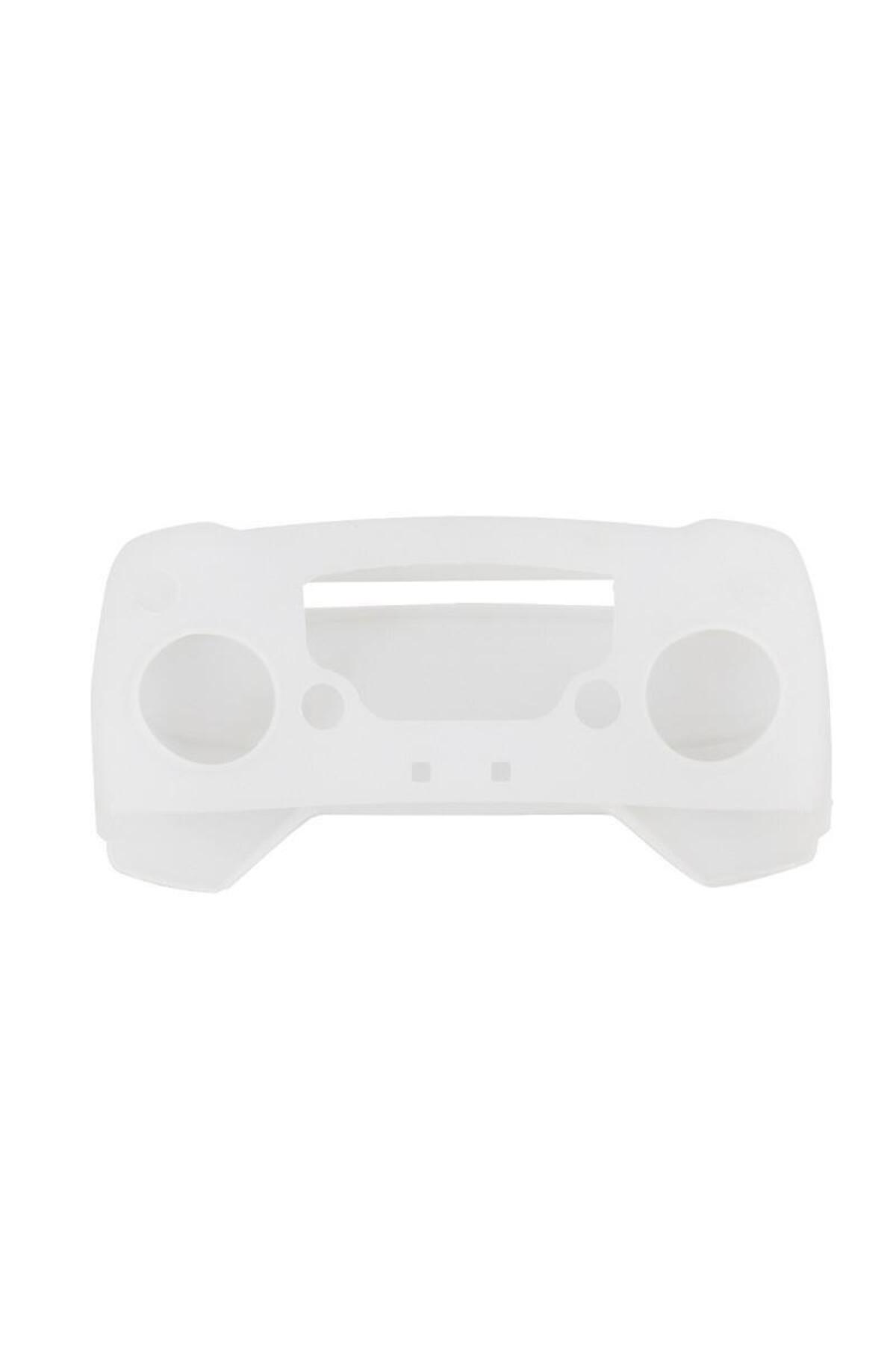 Mavic Pro Koruyucu Silikon Kaydırmaz Kumanda Kılıfı Beyaz 3