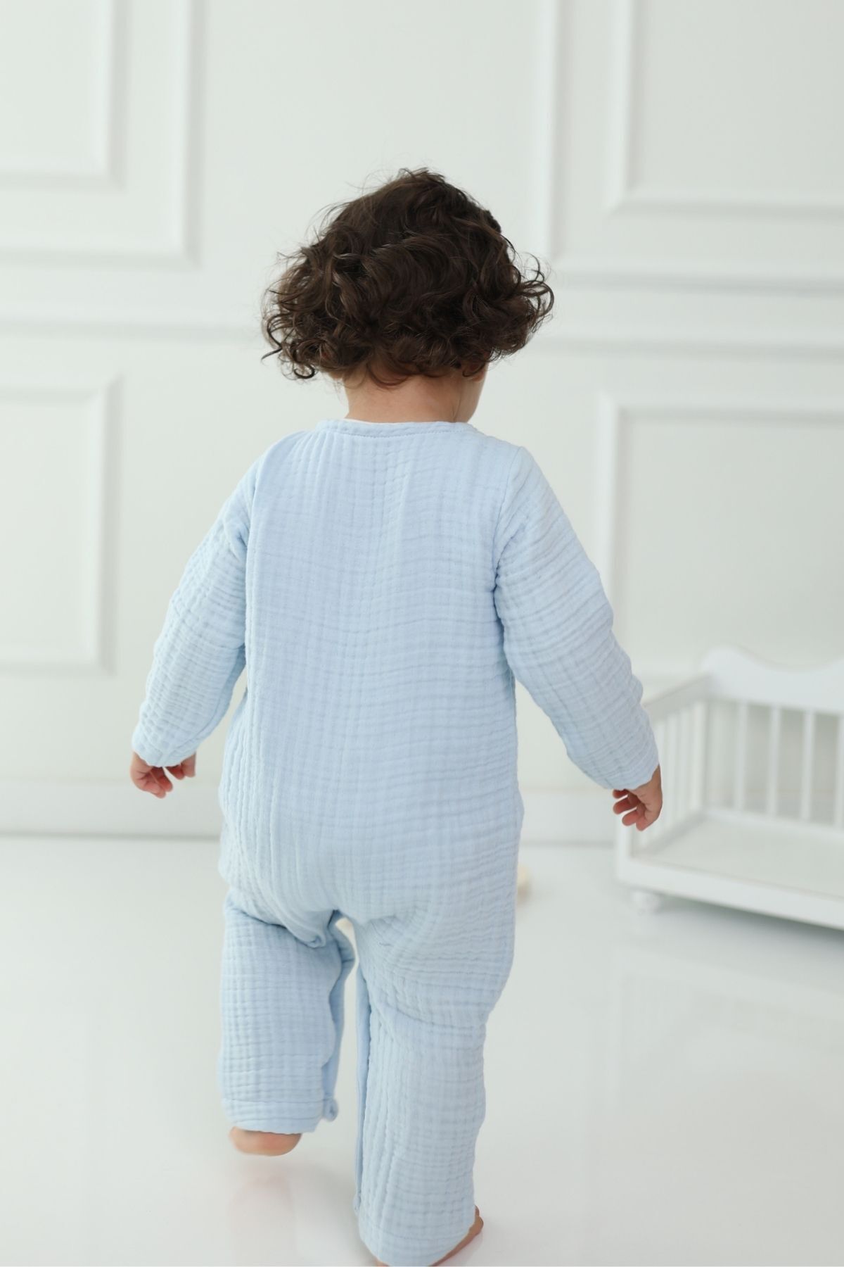 Cuckoo Cotton Bebek Kışlık Tulum 4k Müslin Kumaş - Hassas Cilt Dostu - Nefes Alabilir Konfor fotoğrafı 5 (önizleme)