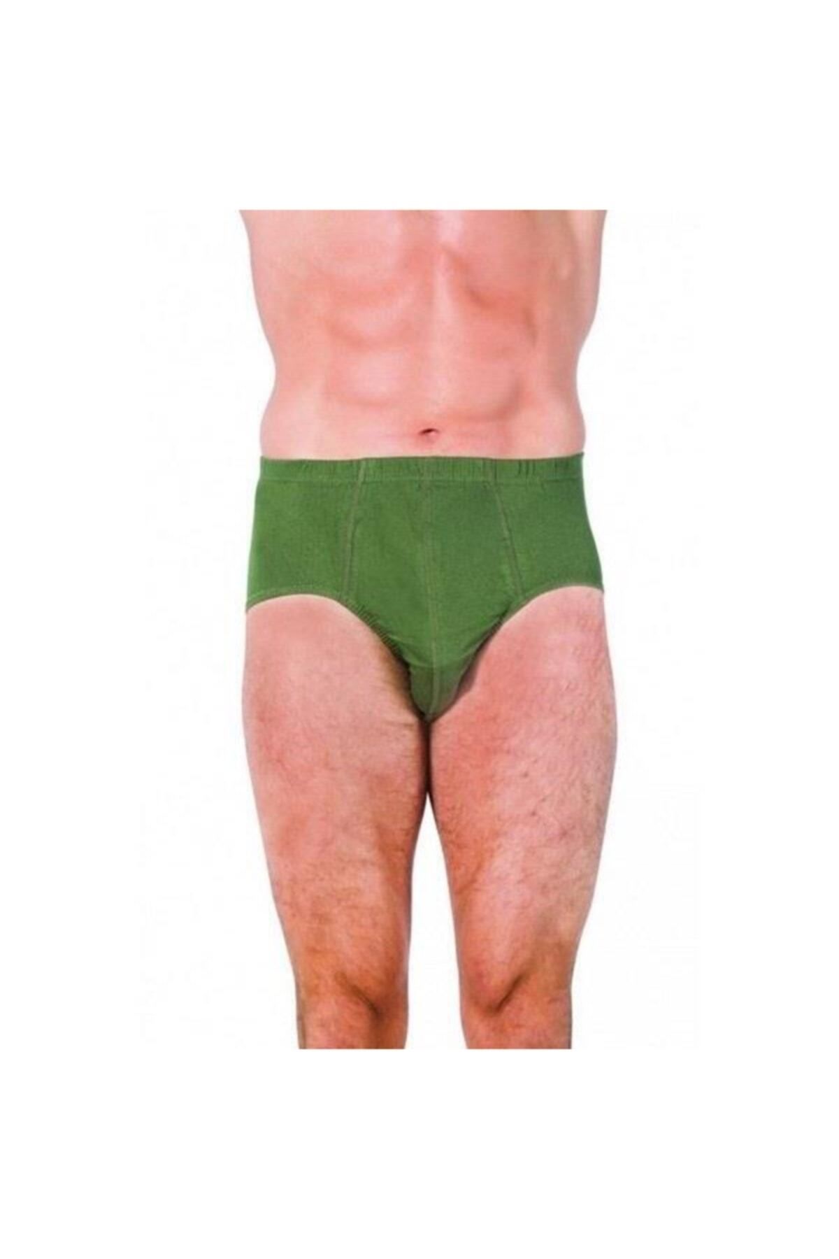 DONEX 6 Lı Paket Erkek Renkli Slip Külot Yeşil Ve Mavi