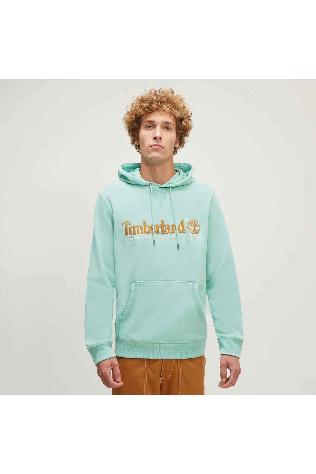 Green timberland hoodie deals