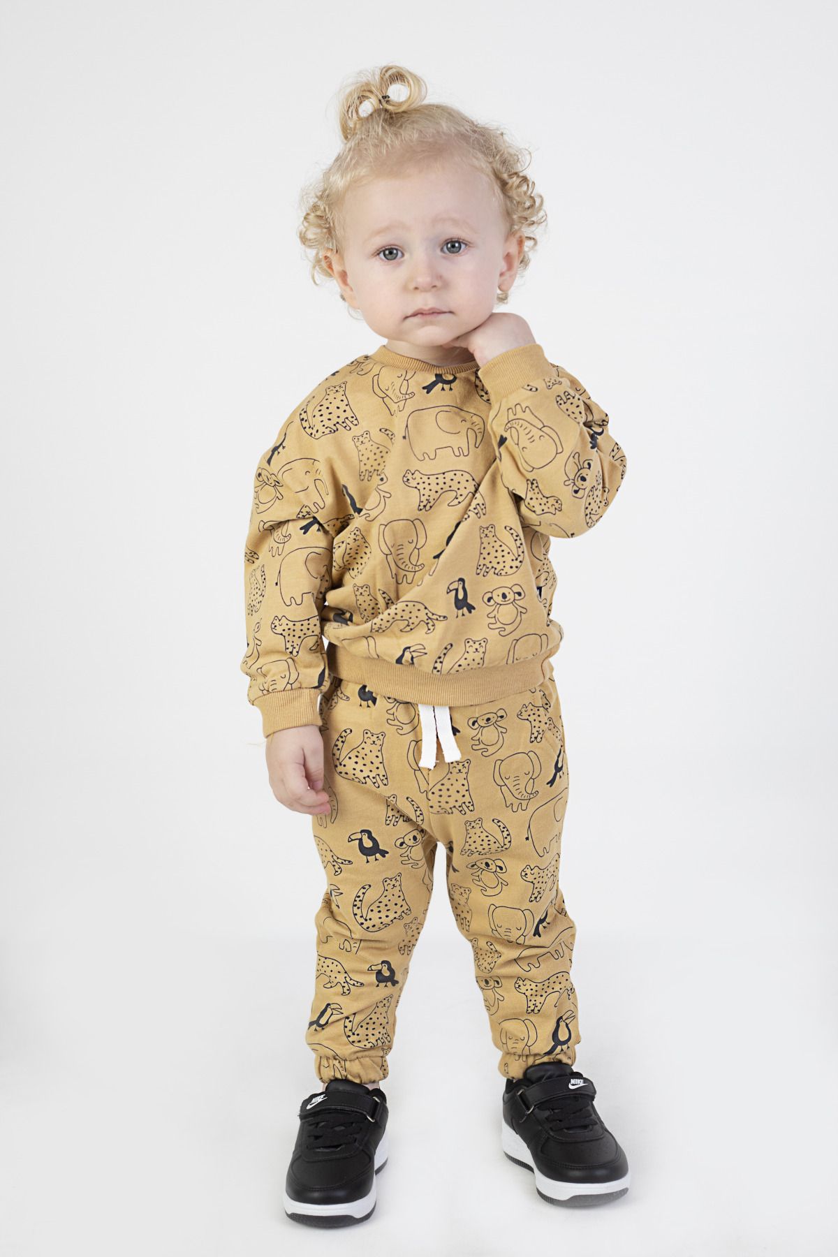 Baby boy top knitted tracksuit