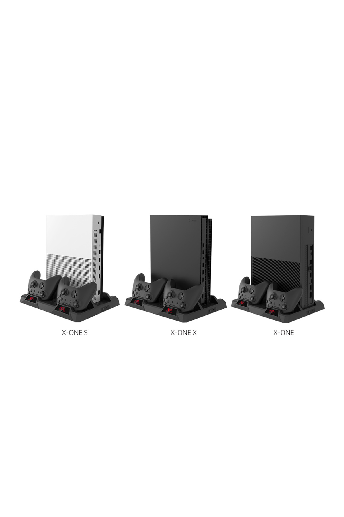 Xbox One X/s Uyumlu Çok Amaçlı Soğutucu Stand Şarj Istasyonu 5