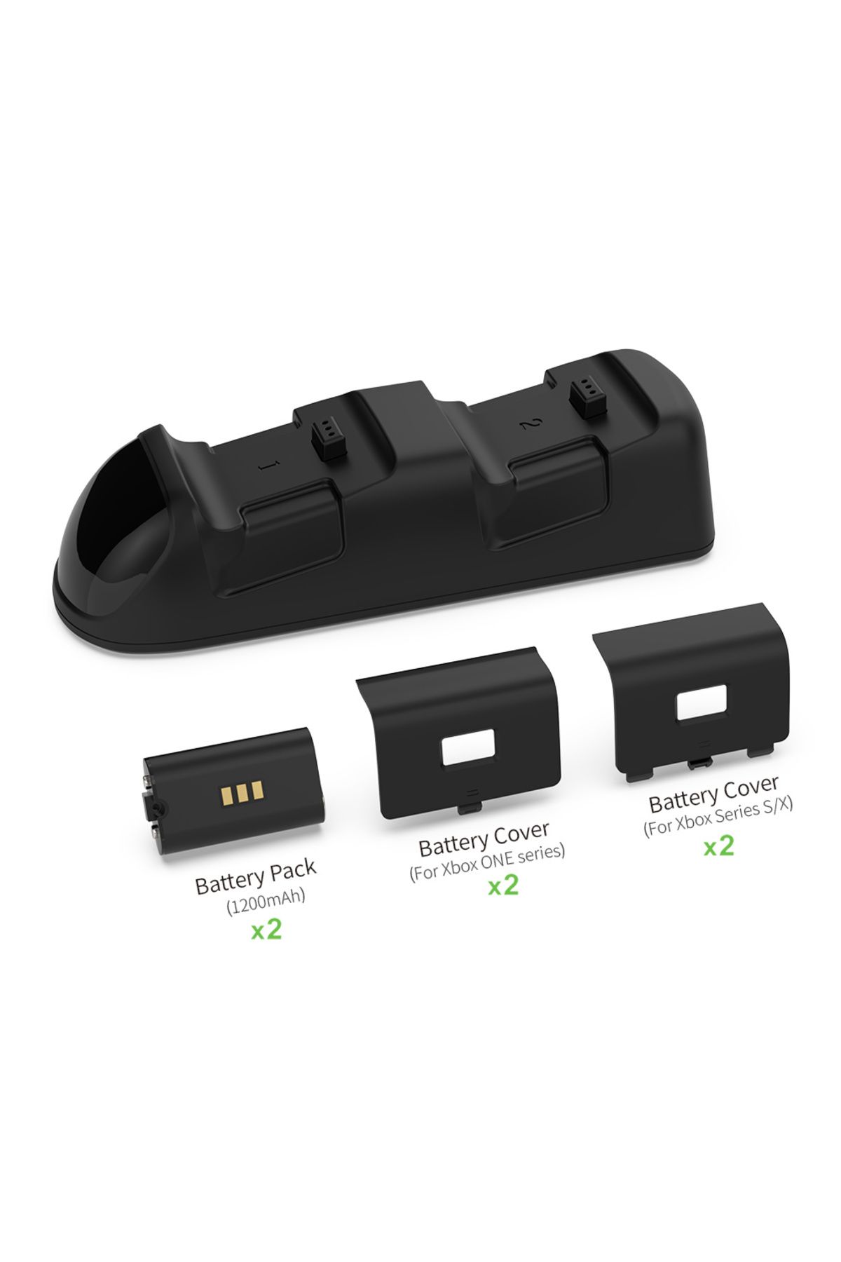 Dobe-Xbox One/series S/x Compatible Charging Station and Rechargeable Battery Set with LED Indicator 6