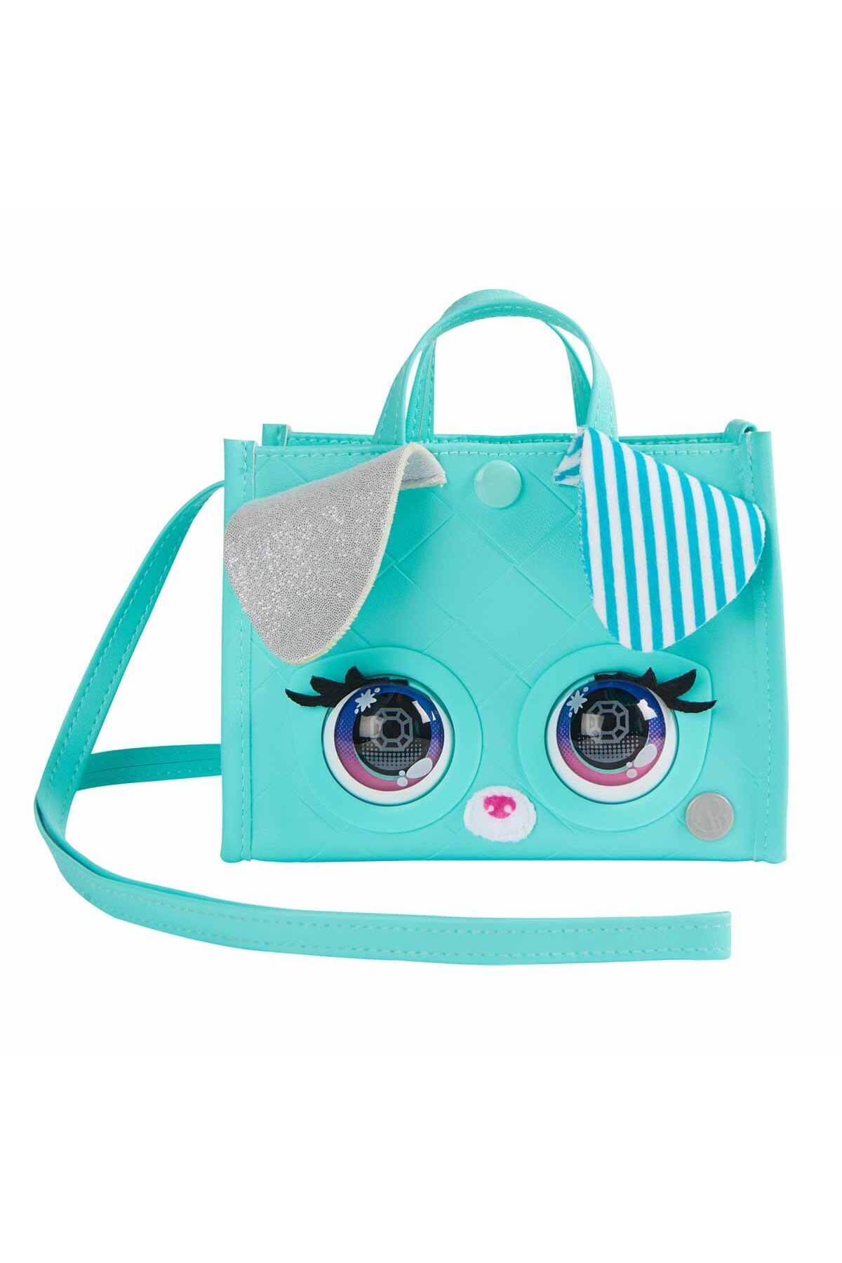 Micro Purse Pets Spin Master S2 - Sac à Main Interactif Avec Yeux Animés - Jouet Collectionnable Enfant