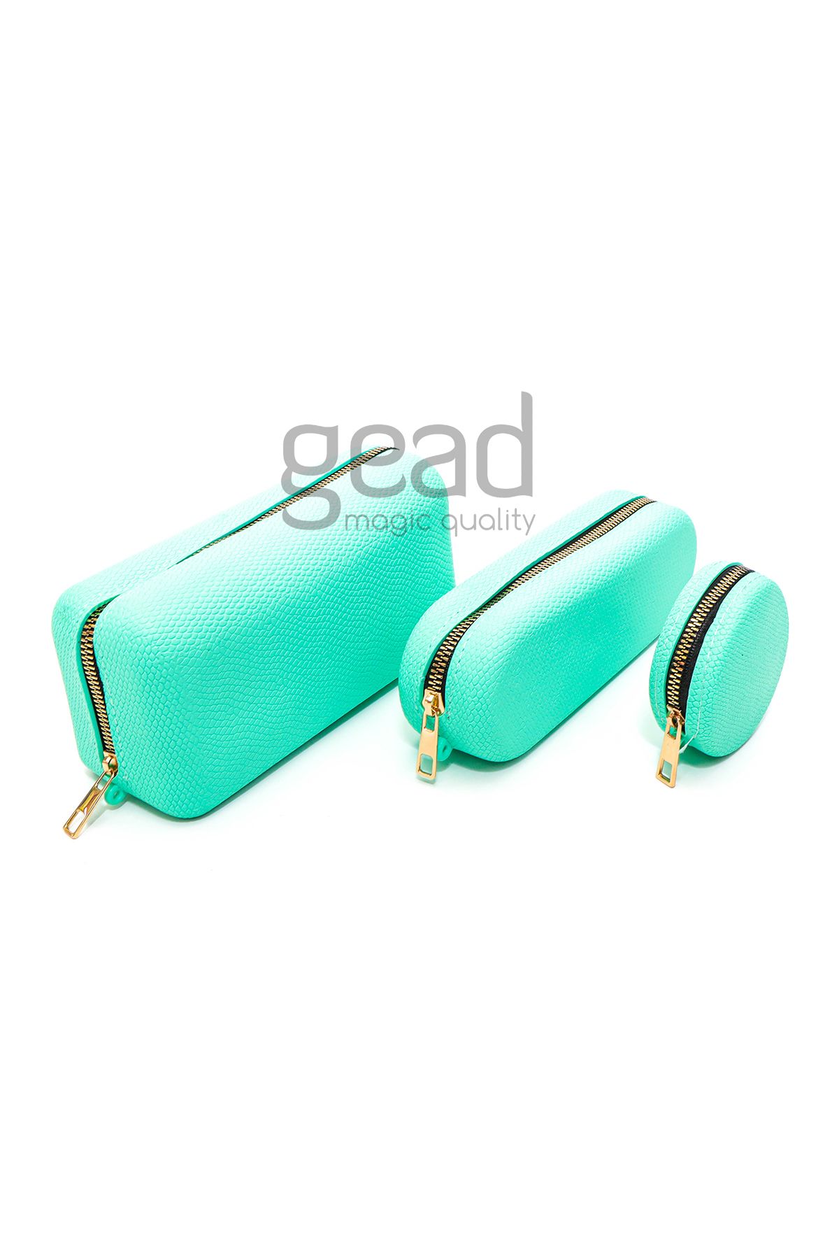 ست 3 عدد کیسه آرایش معطر سیلیکونی Gead Cosmetic