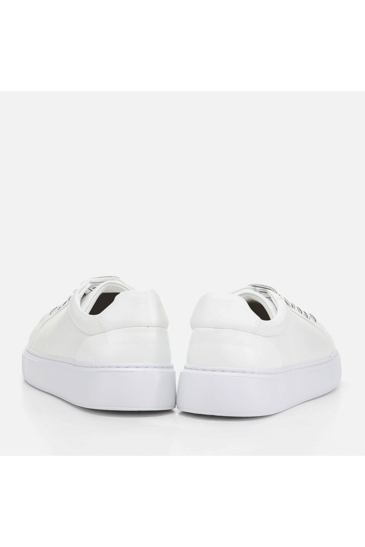 Hotiç-White Genuine Leather Men's Sports Shoes 3