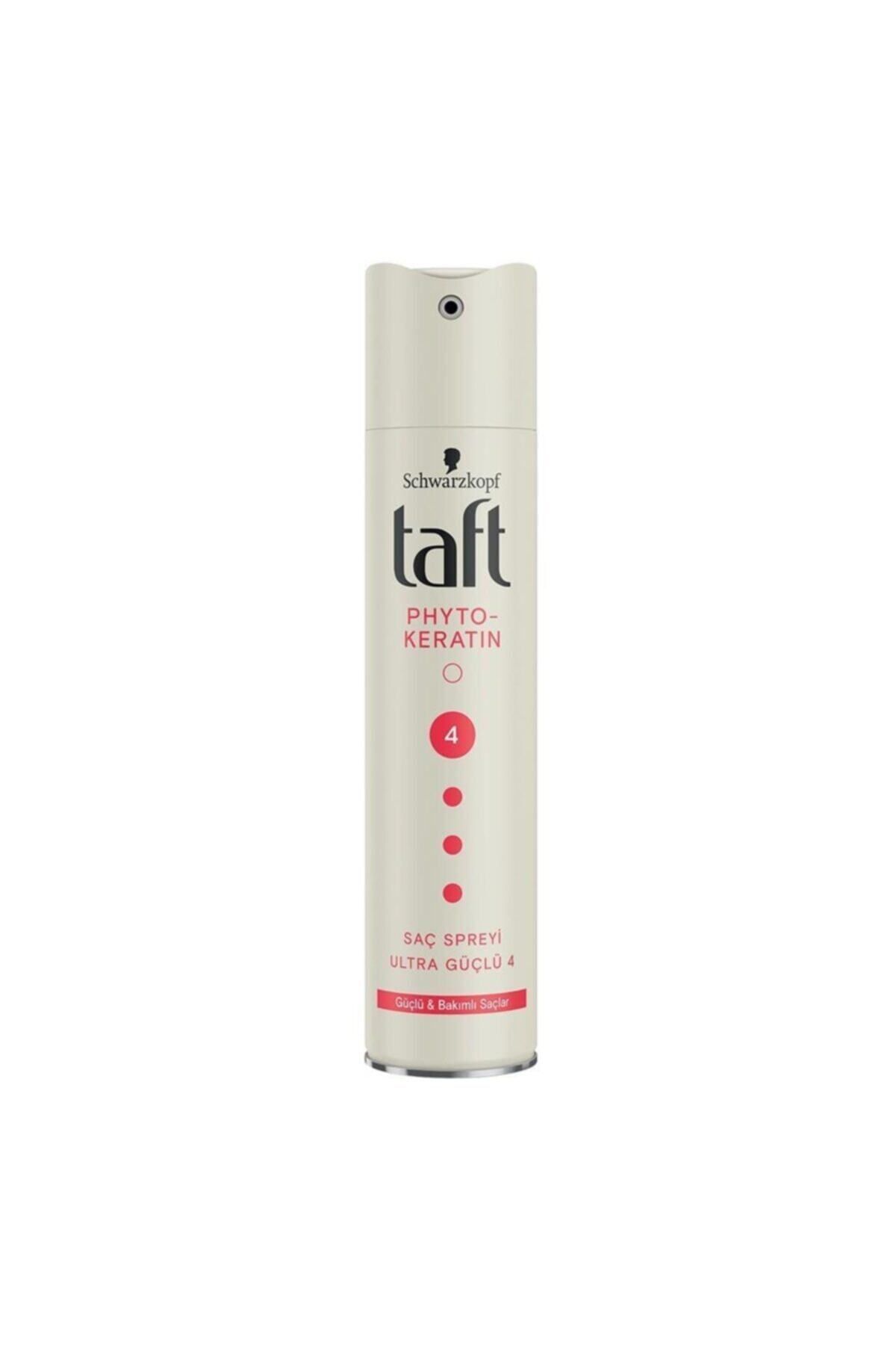 اسپری مو فیتو کراتین شماره 4 ترمیم کننده و تثبیت کننده 250 میلی لیتر Taft