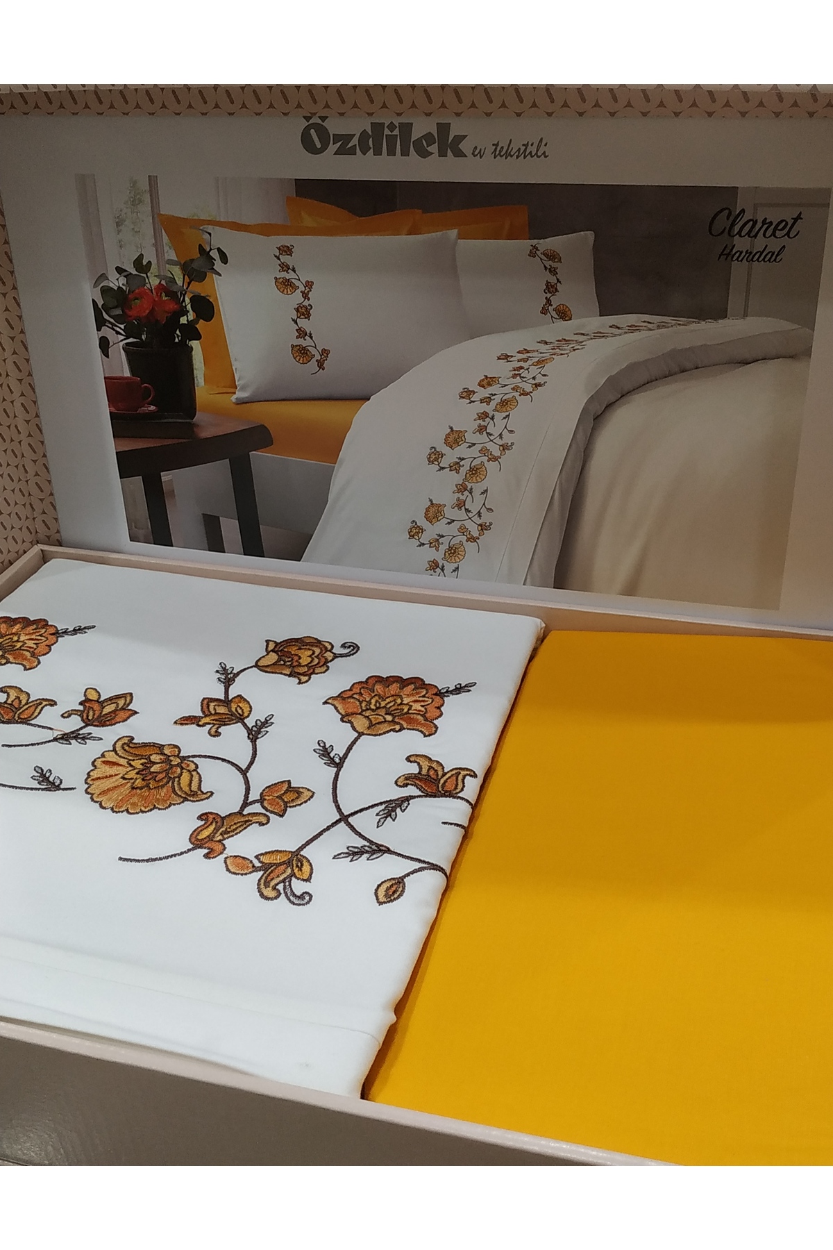سرویس روتختی  زرد ازدیلکÖzdilek | ZCCLRT042 اورجینال - تصویر 2