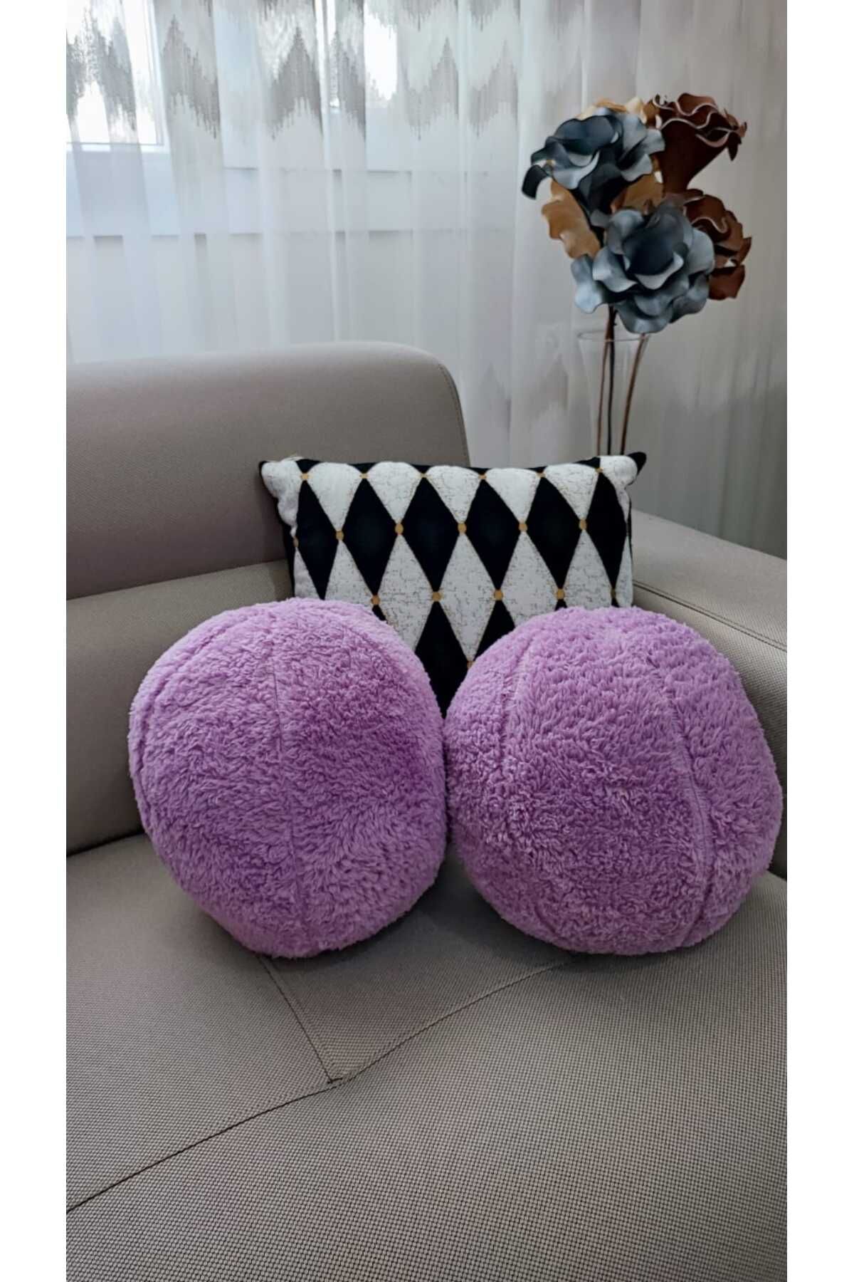 oneplise 2 Throw Pillow Pillow Large Purple Small Purple