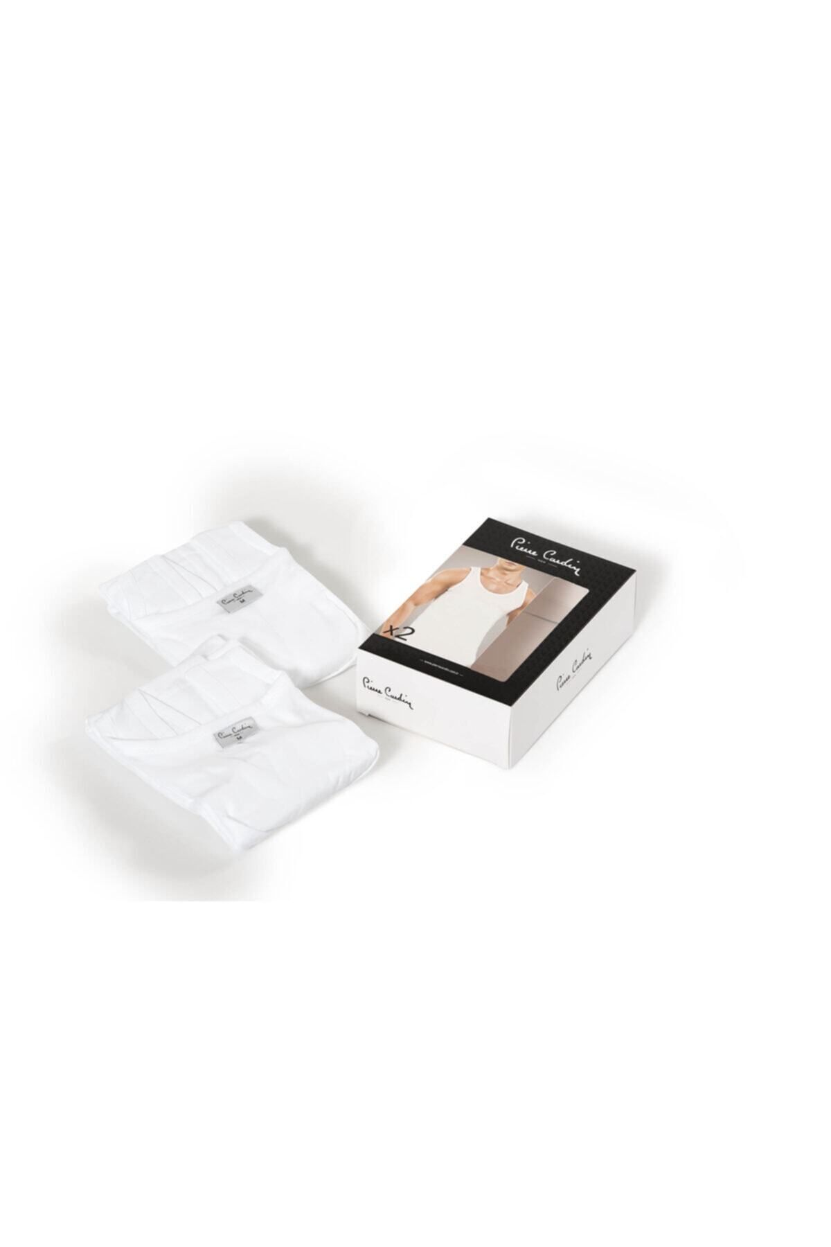 Pierre Cardin 10 Pieces 100 Cotton Combed White Undershirt