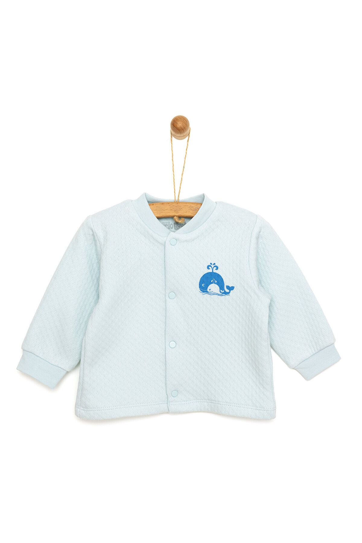 ژاکت لحافی نوزاد پسرانه HelloBaby Basic ebebek Hello Baby