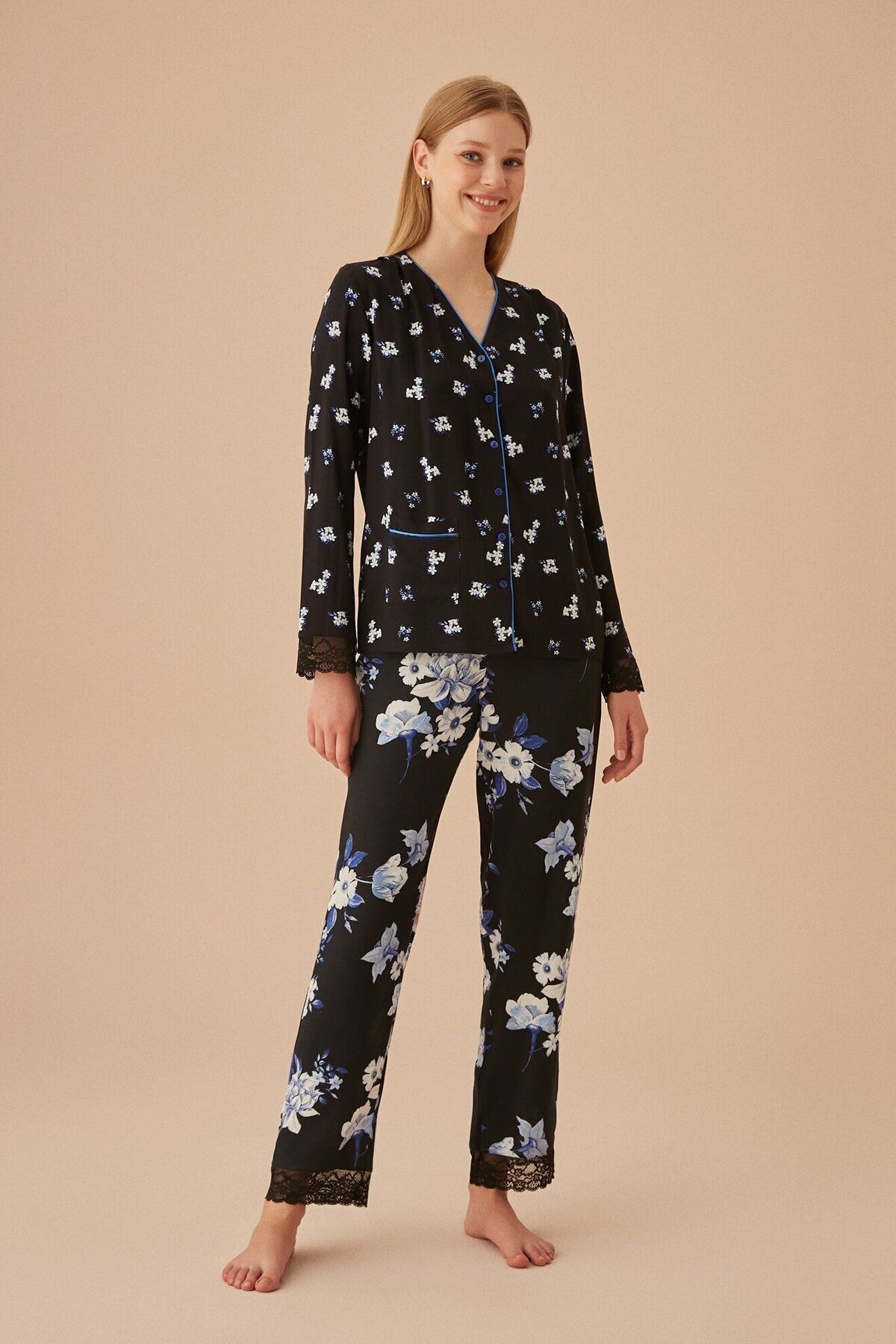 SUWEN-Bianca Masculine Pajama Set 2