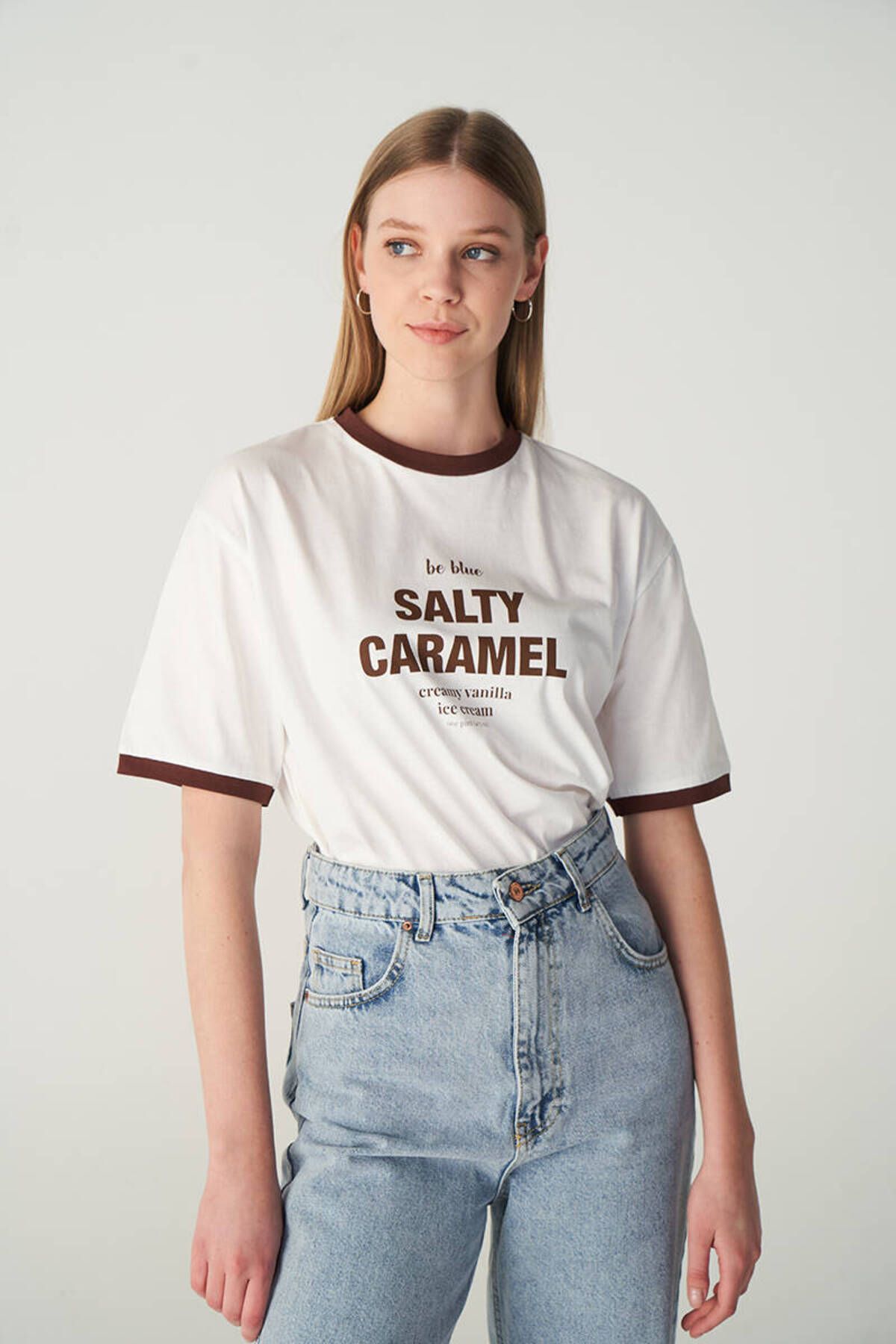 T best sale shirt caramel