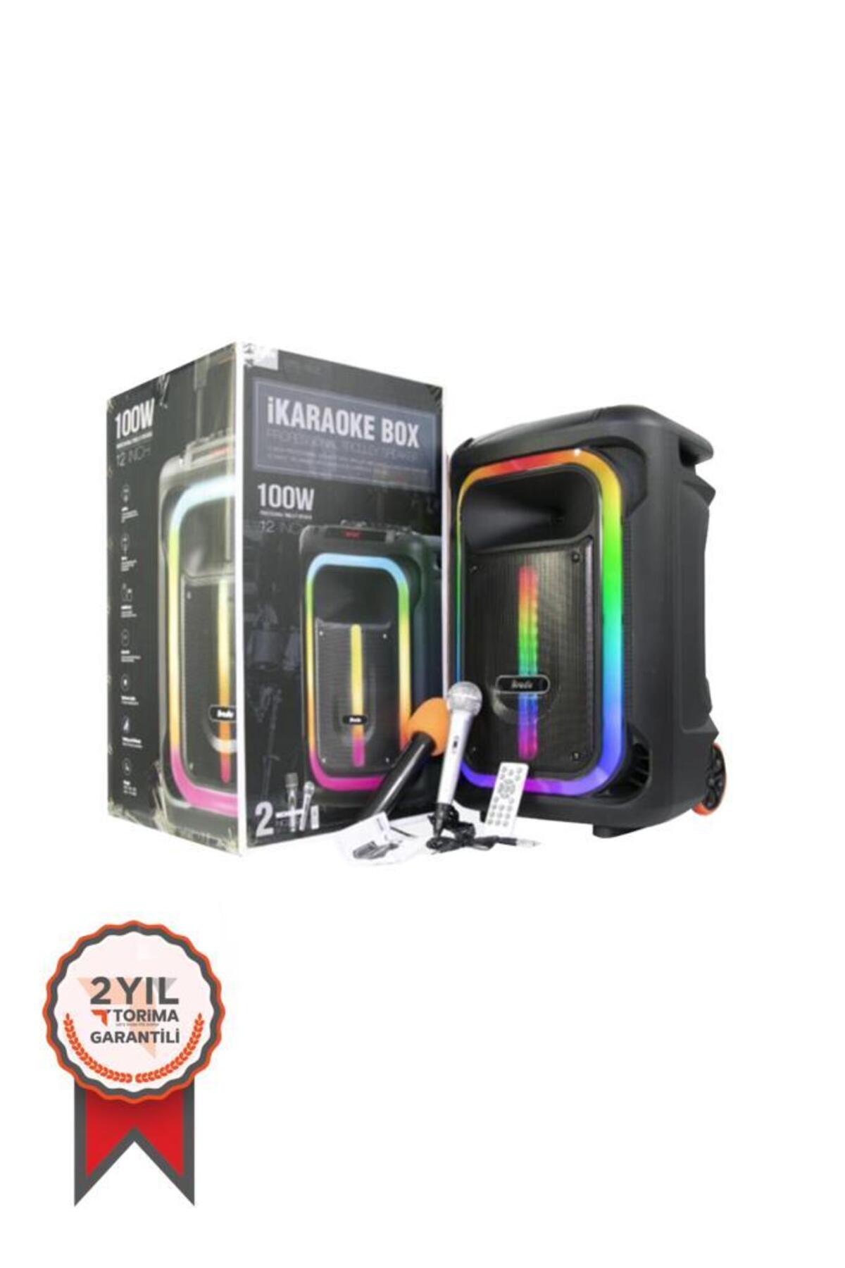 Torima Bts-1928 Taşınabilir Rgb Ledli Bluetooth Hoparlör Usb-tf