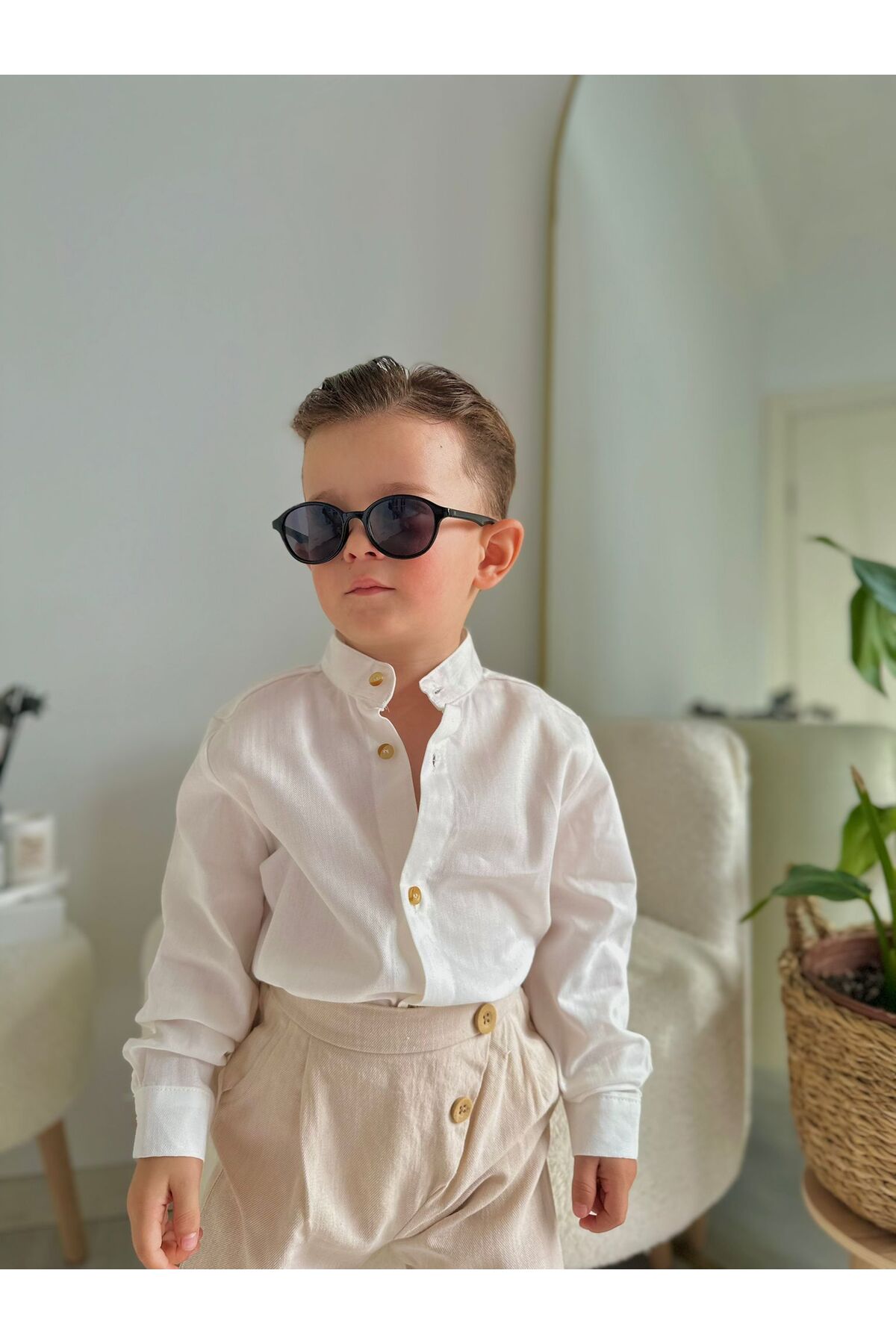 favorimkids Hakim yaka Takım ALT ÜST 2 Lİ Takım (%100 pamuk ) fotoğrafı 3 (önizleme)