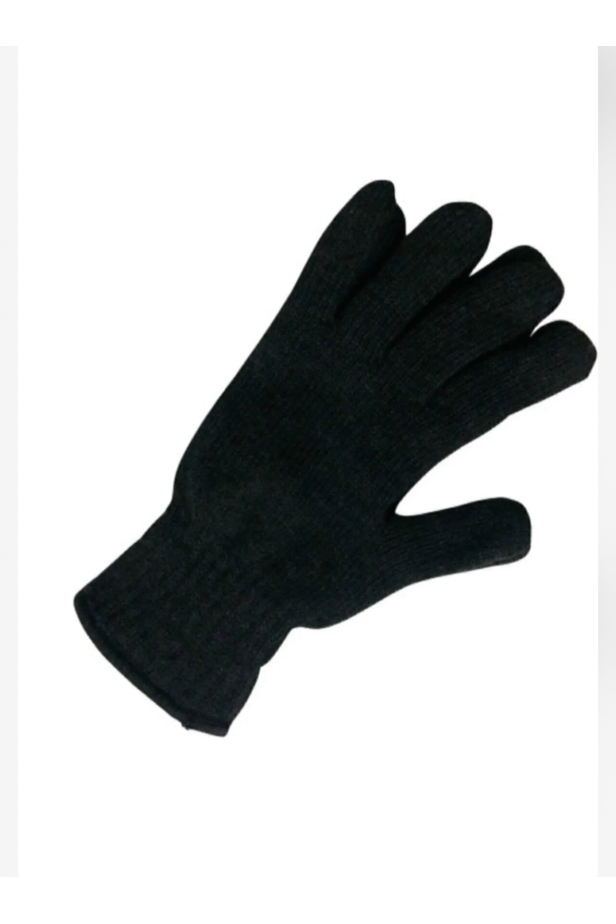 Dalida Unisex Siyah Termal Kışlık Orlon Eldiven